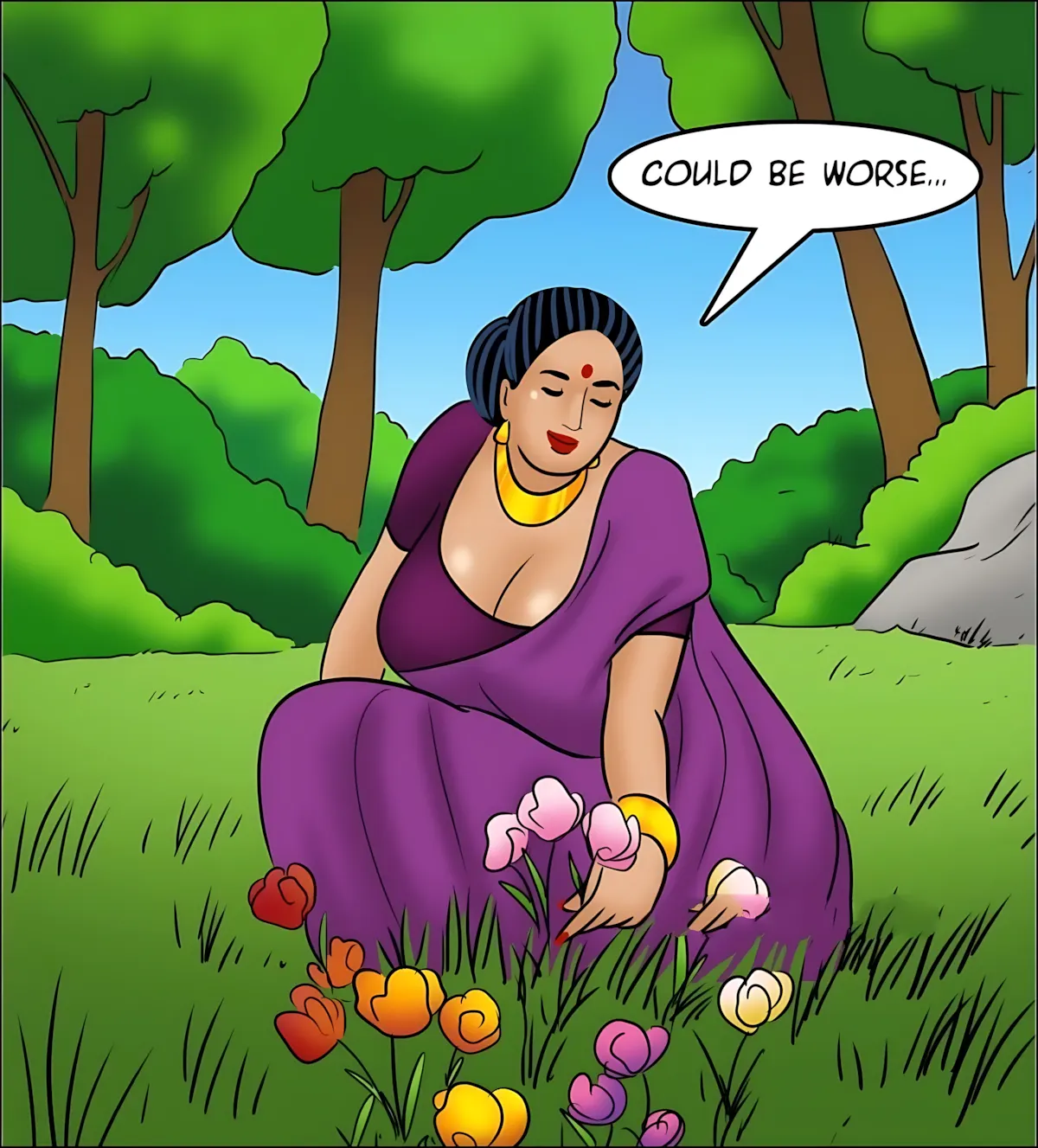 Velamma All Episodes Comics - 126 . Velamma - Episode 126 - Rickshaw Rendezvous - Page 55