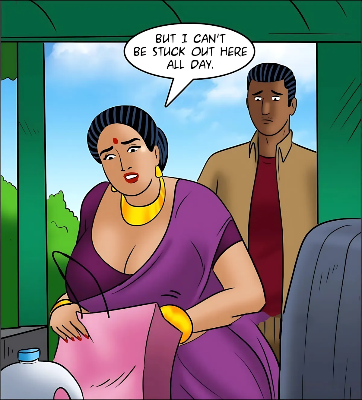 Velamma All Episodes Comics - 126 . Velamma - Episode 126 - Rickshaw Rendezvous - Page 59