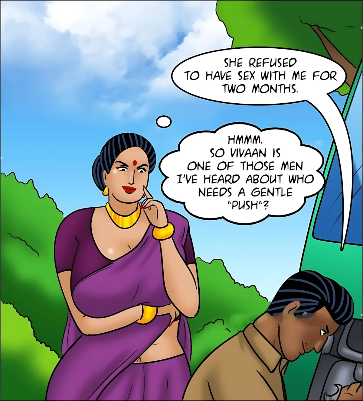 Velamma All Episodes Comics - 126 . Velamma - Episode 126 - Rickshaw Rendezvous - Page 64