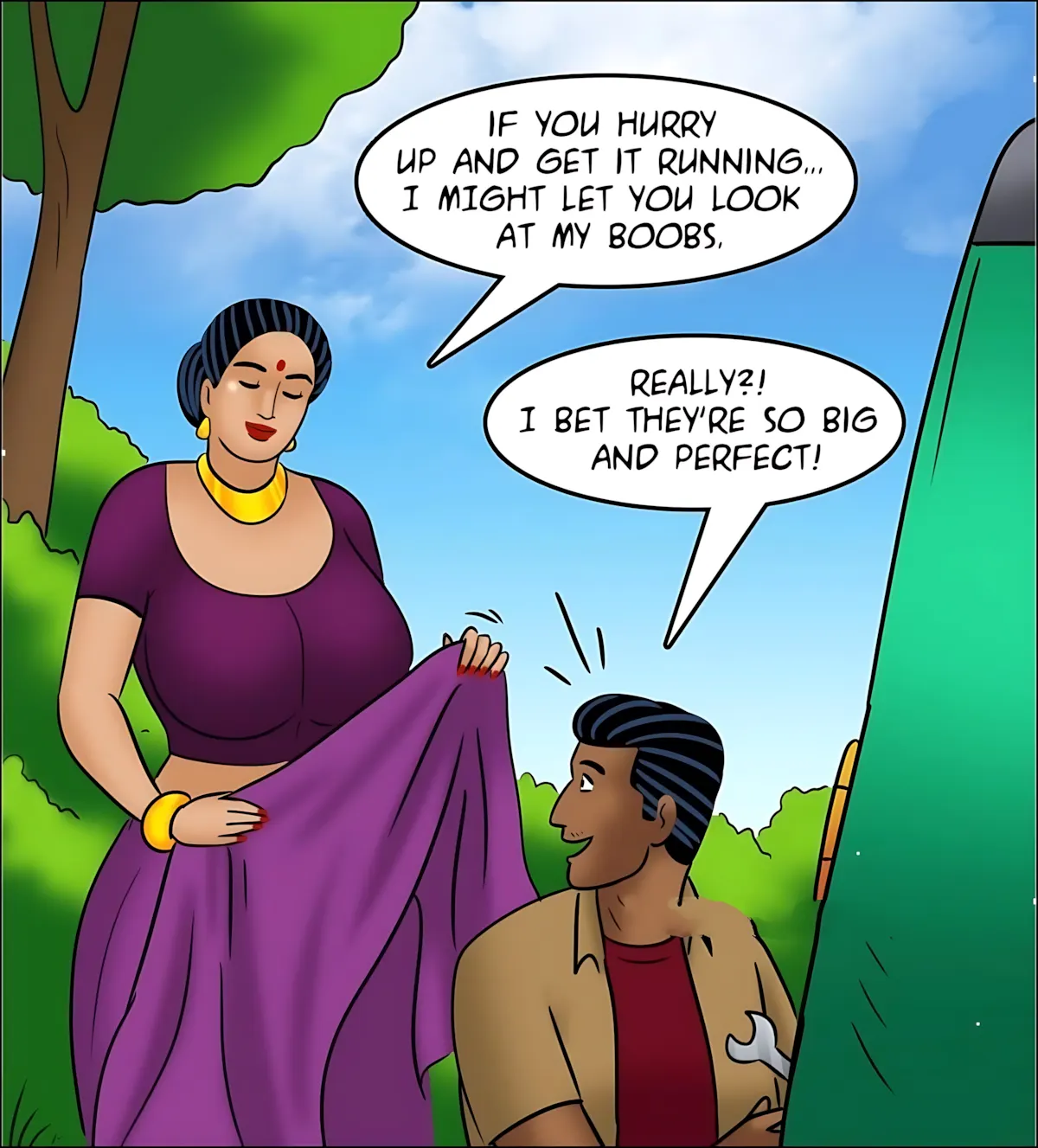 Velamma All Episodes Comics - 126 . Velamma - Episode 126 - Rickshaw Rendezvous - Page 68