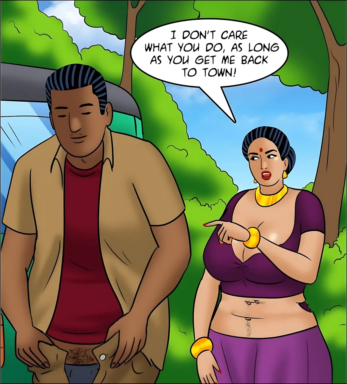 Velamma All Episodes Comics - 126 . Velamma - Episode 126 - Rickshaw Rendezvous - Page 79