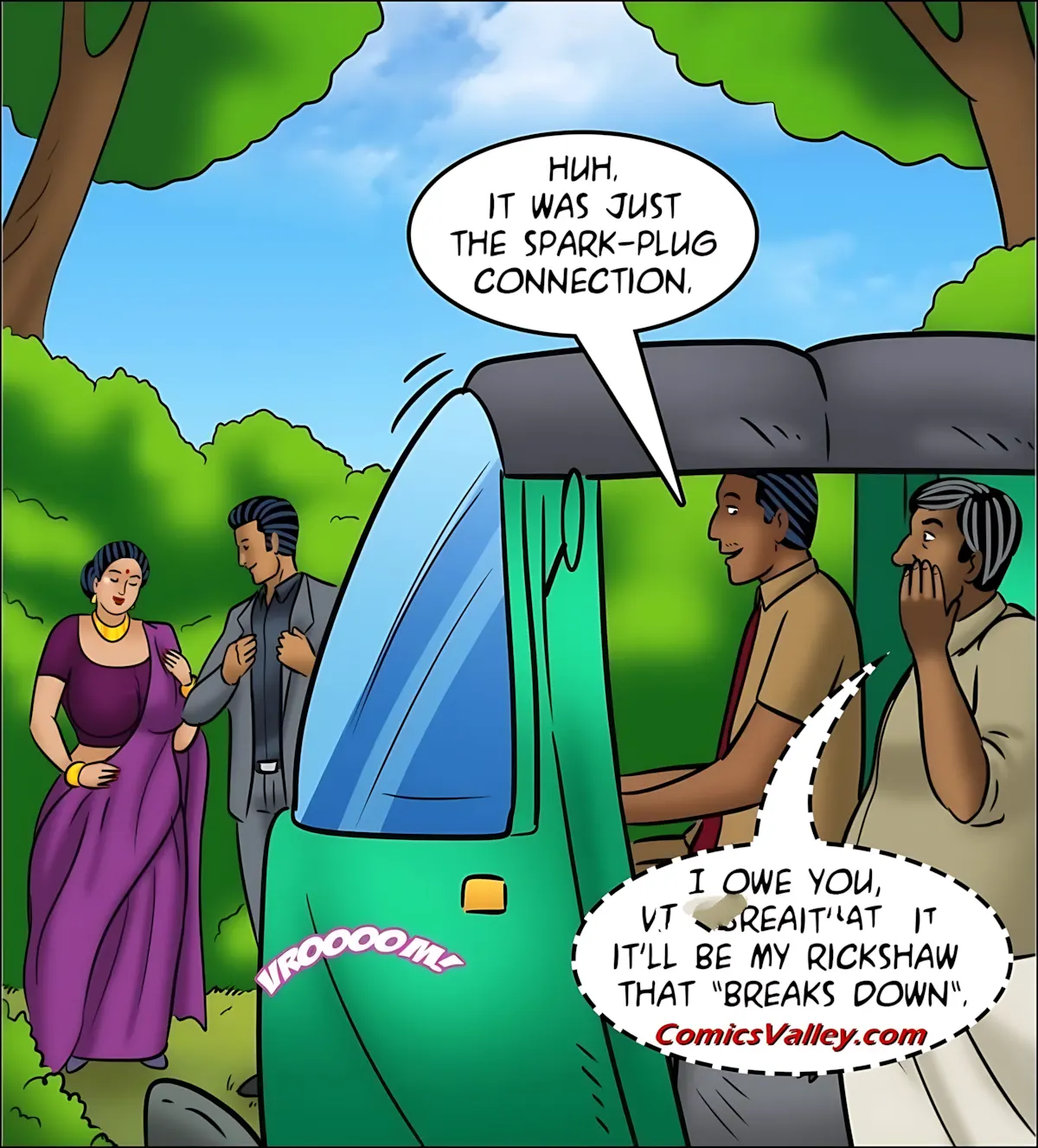 Velamma All Episodes Comics - 126 . Velamma - Episode 126 - Rickshaw Rendezvous - Page 141
