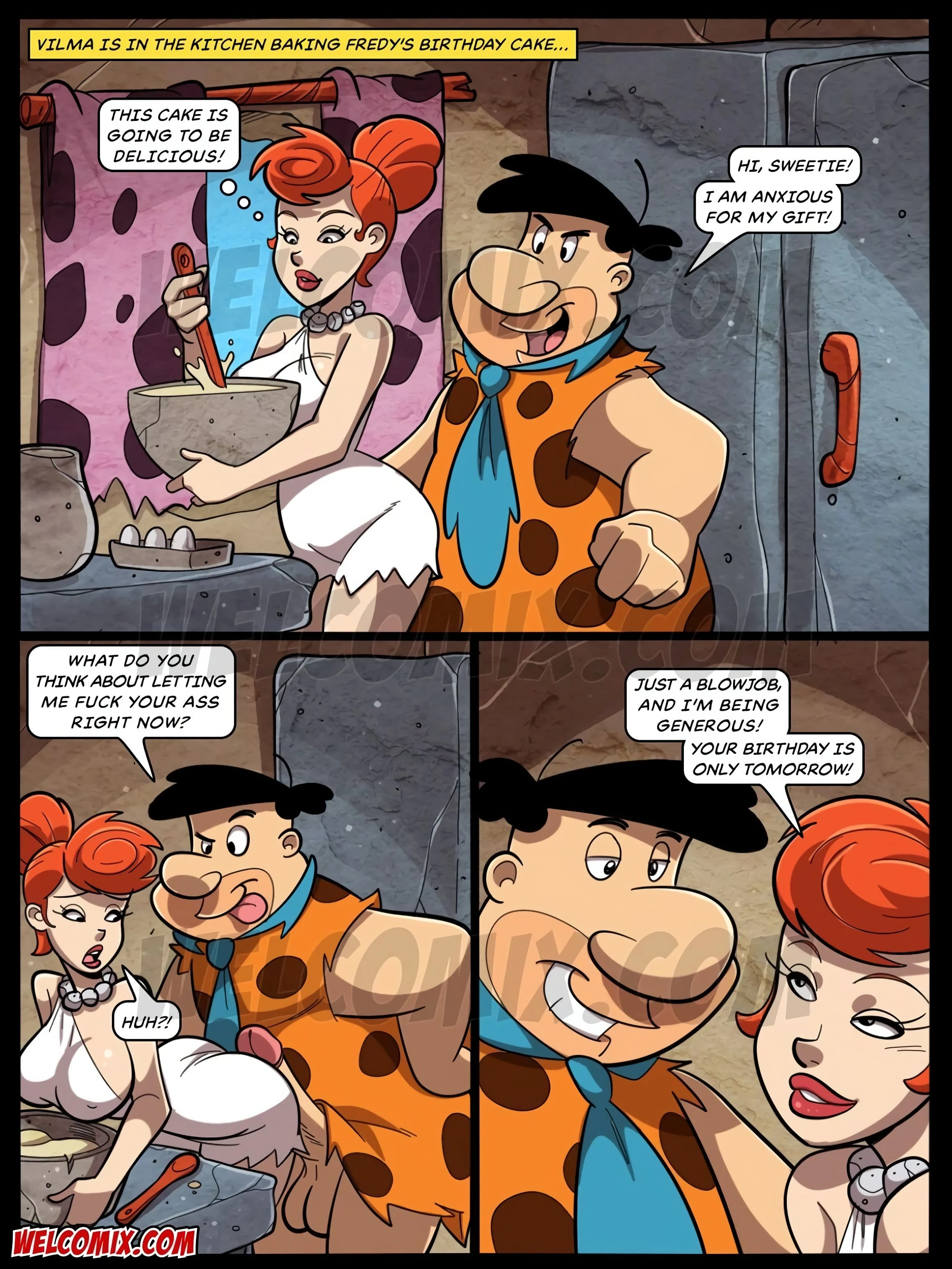 Dinner Wife Swap (The Flintstones) [WC | TF] - 16 . The Flintstones - Chapter 16 (The Flintstones) [WC - TF] - Page 2