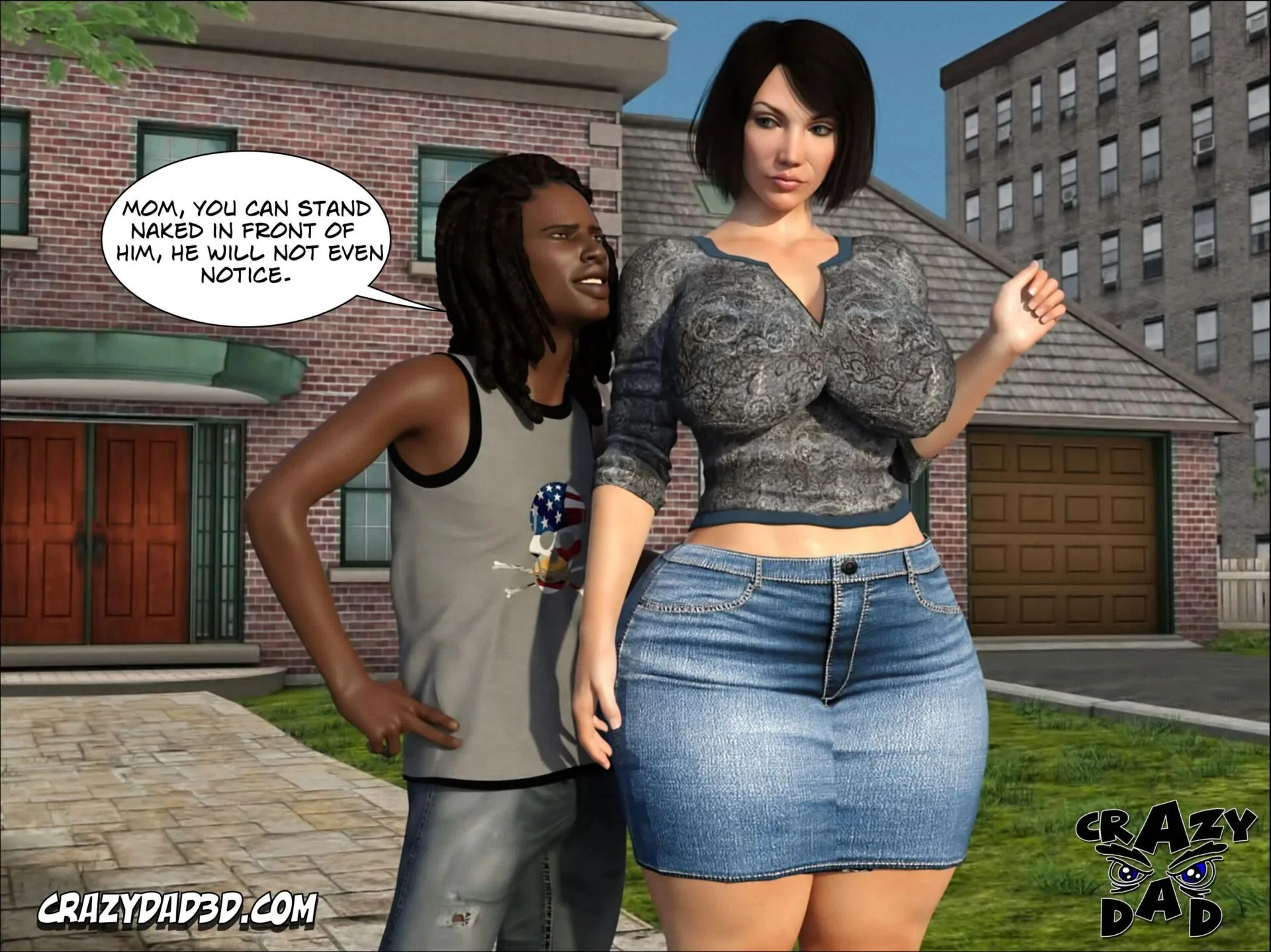 Foster Mother [CrazyDad3D] -  Foster Mother - Part - 04 [CrazyDad3D] - Page 4