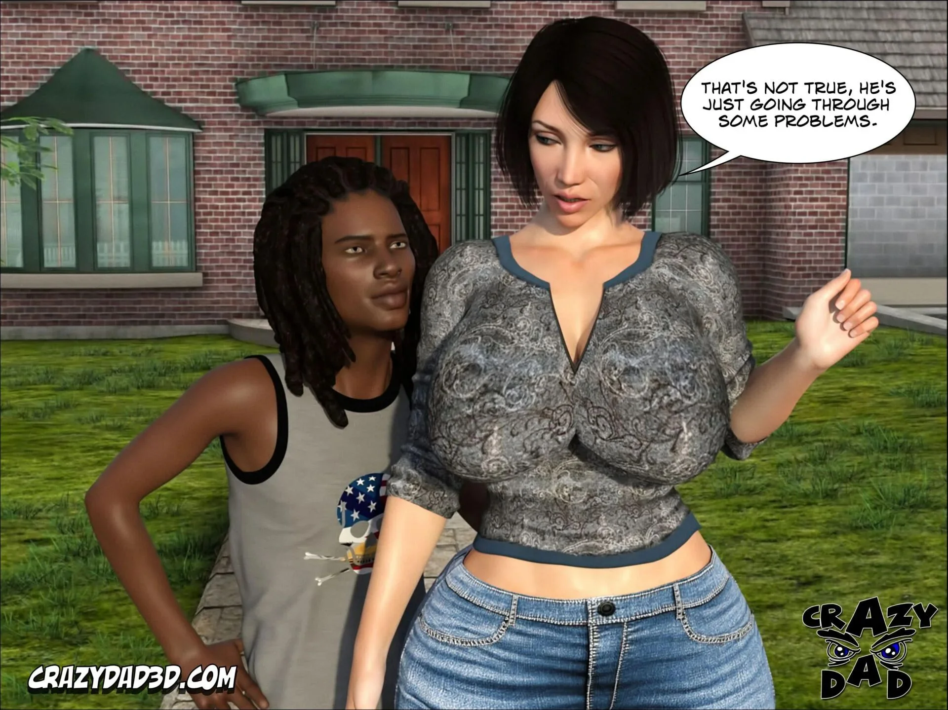 Foster Mother [CrazyDad3D] -  Foster Mother - Part - 04 [CrazyDad3D] - Page 5