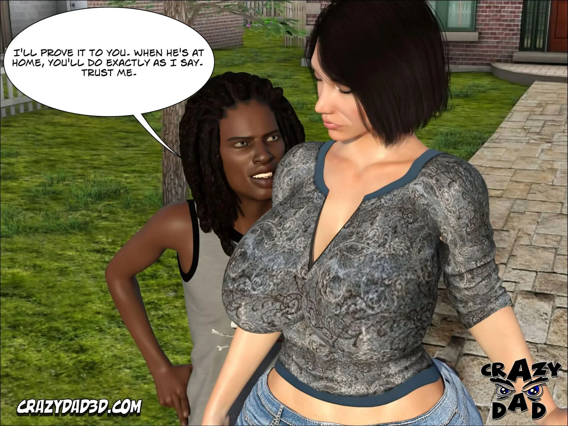 Foster Mother [CrazyDad3D] -  Foster Mother - Part - 04 [CrazyDad3D] - Page 7