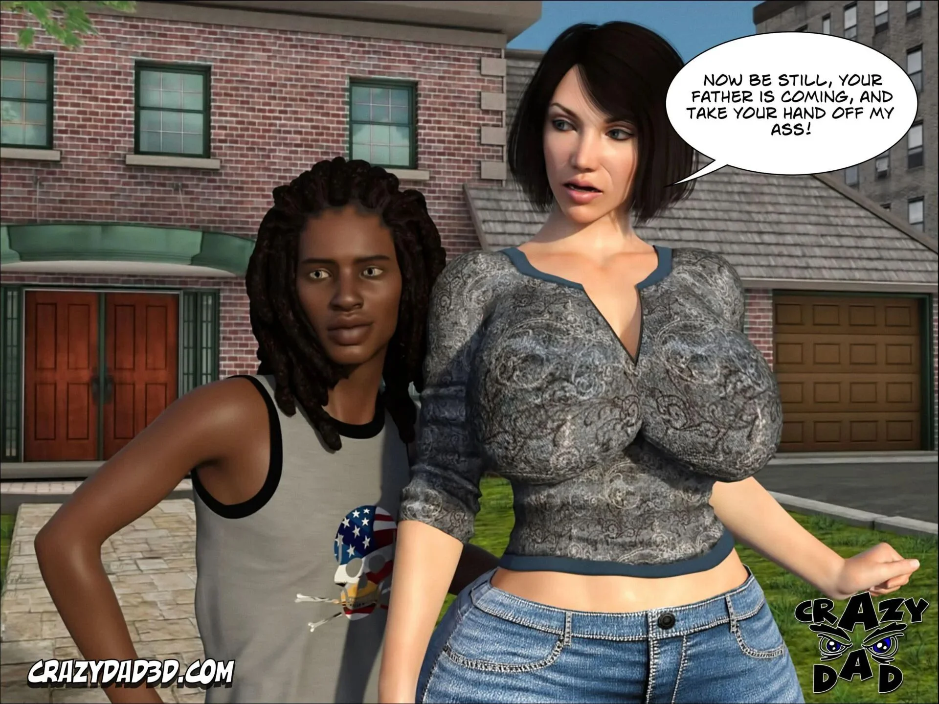 Foster Mother [CrazyDad3D] -  Foster Mother - Part - 04 [CrazyDad3D] - Page 8