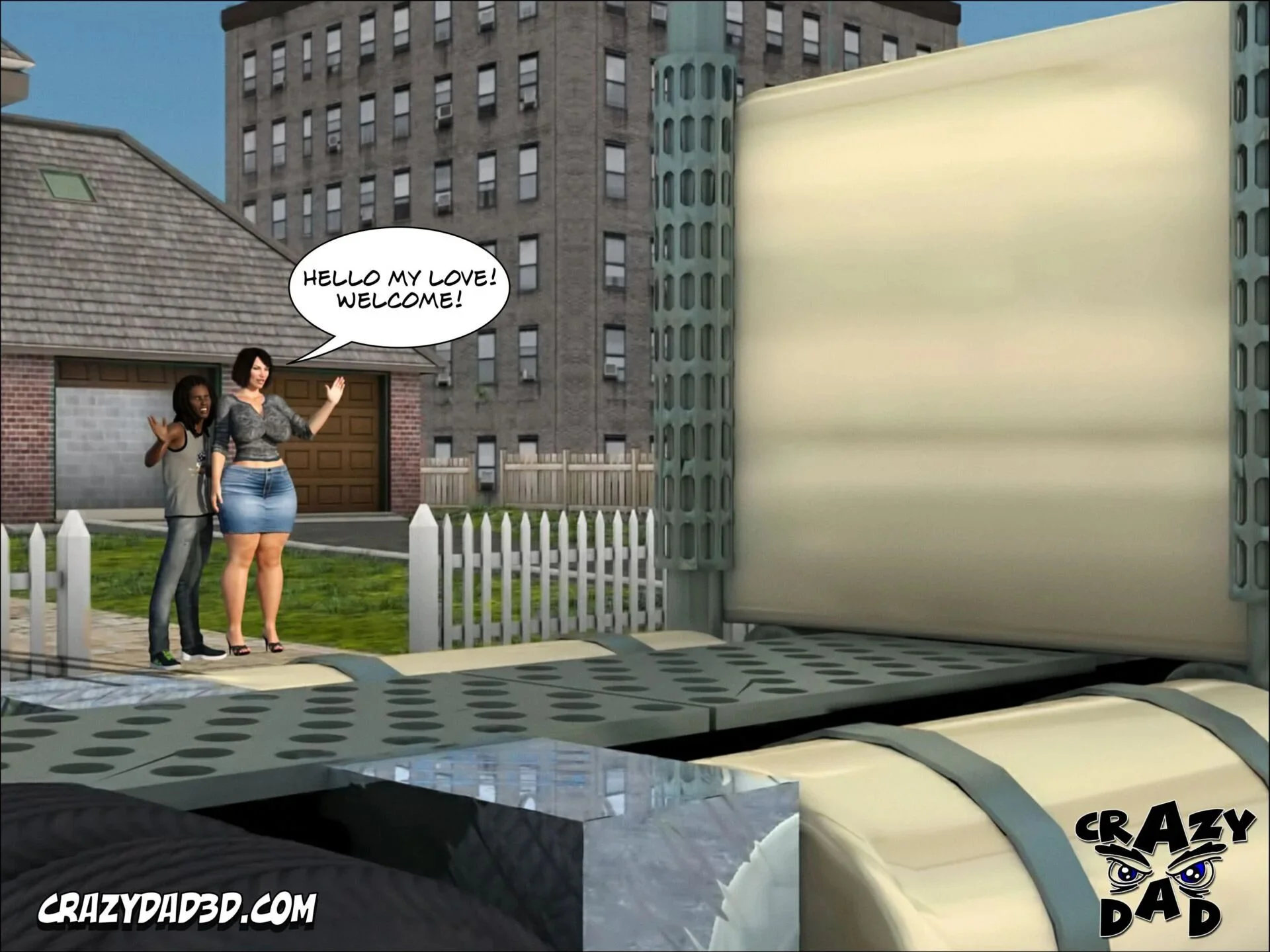 Foster Mother [CrazyDad3D] -  Foster Mother - Part - 04 [CrazyDad3D] - Page 9