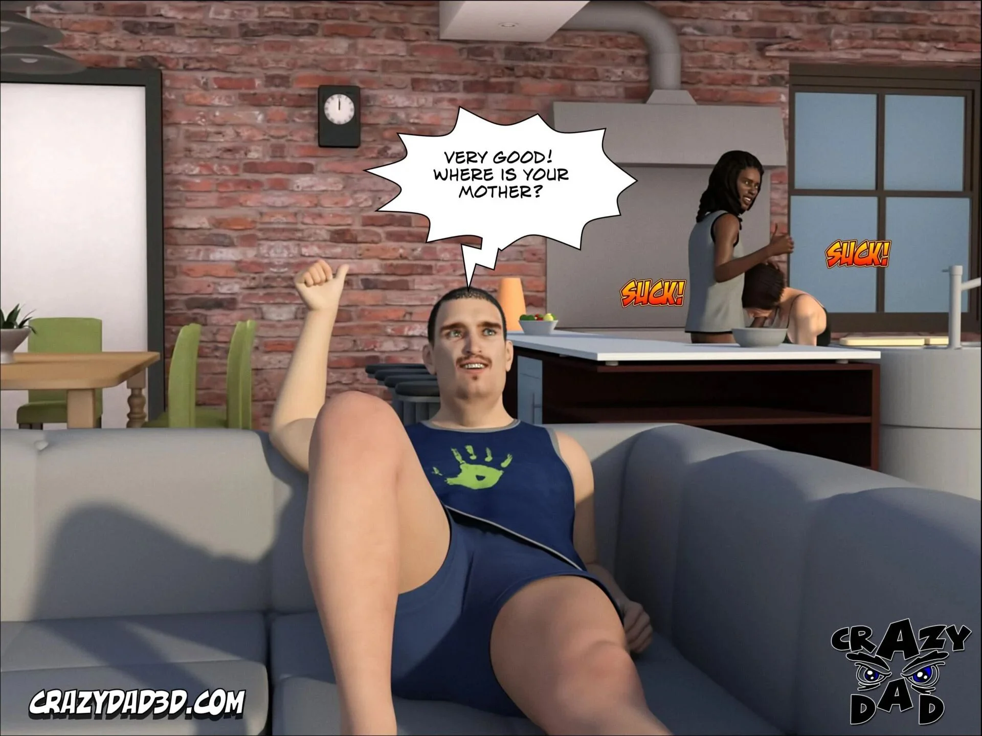 Foster Mother [CrazyDad3D] -  Foster Mother - Part - 04 [CrazyDad3D] - Page 40