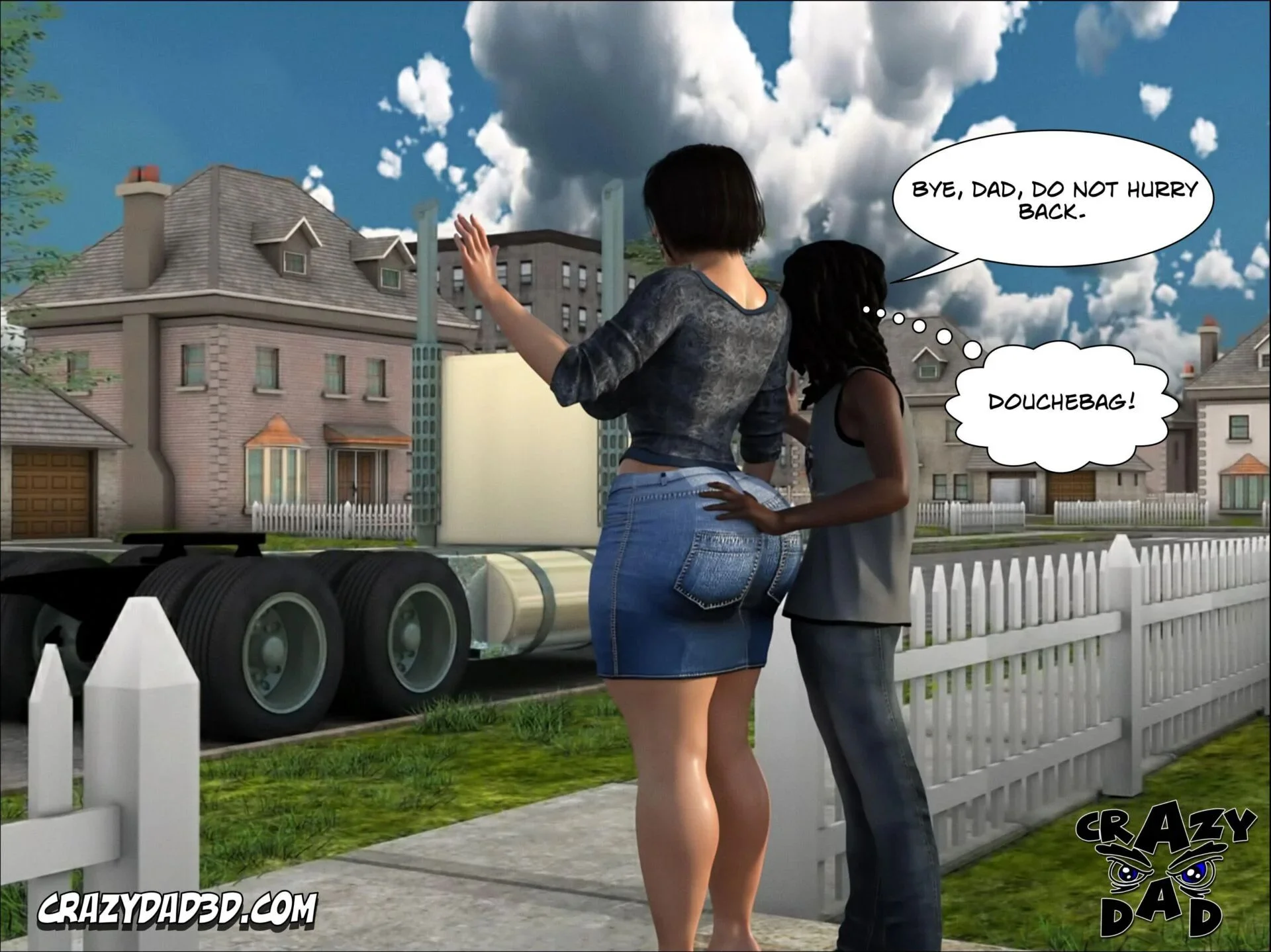 Foster Mother [CrazyDad3D] -  Foster Mother - Part - 04 [CrazyDad3D] - Page 71