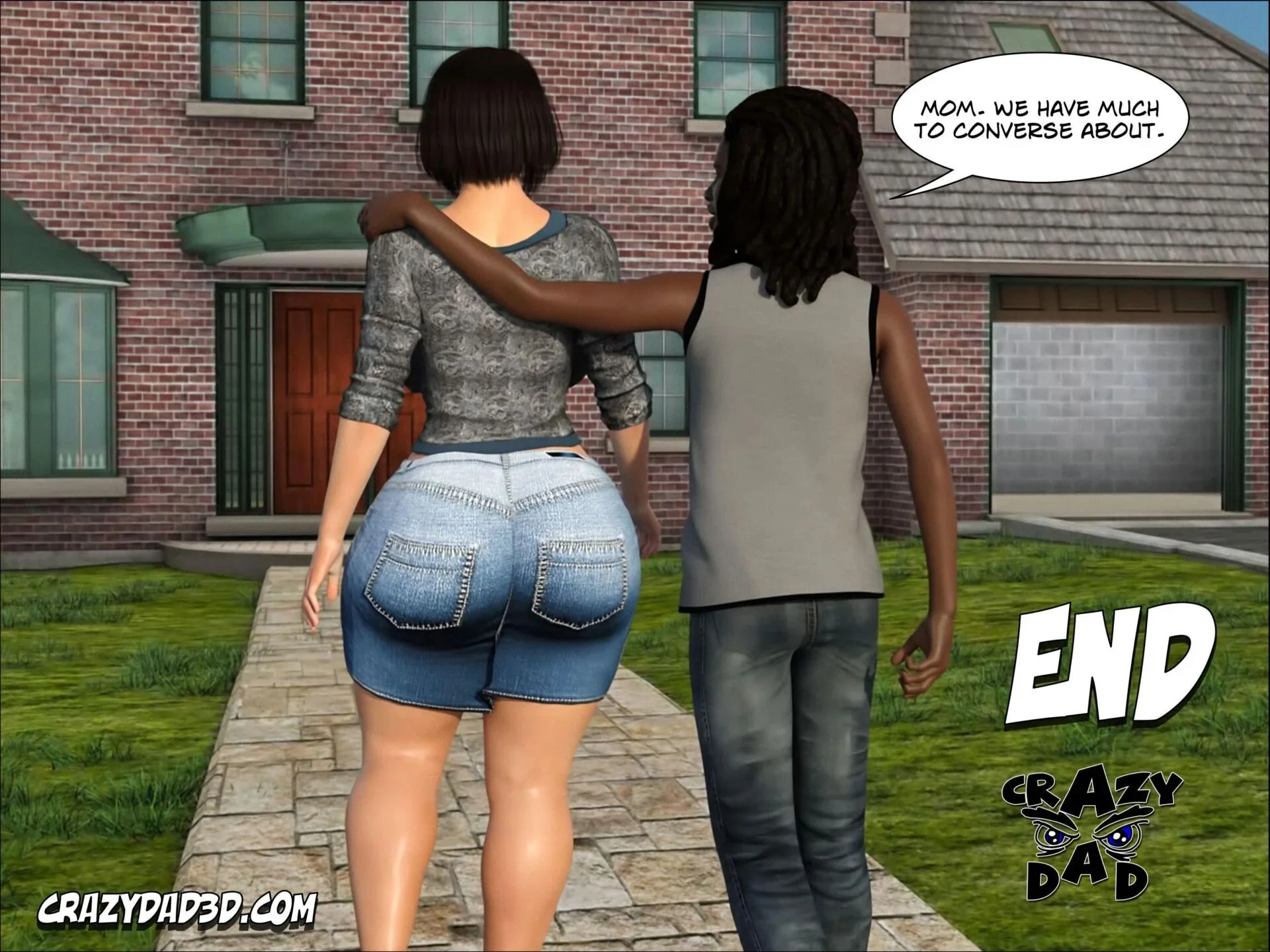Foster Mother [CrazyDad3D] -  Foster Mother - Part - 04 [CrazyDad3D] - Page 74