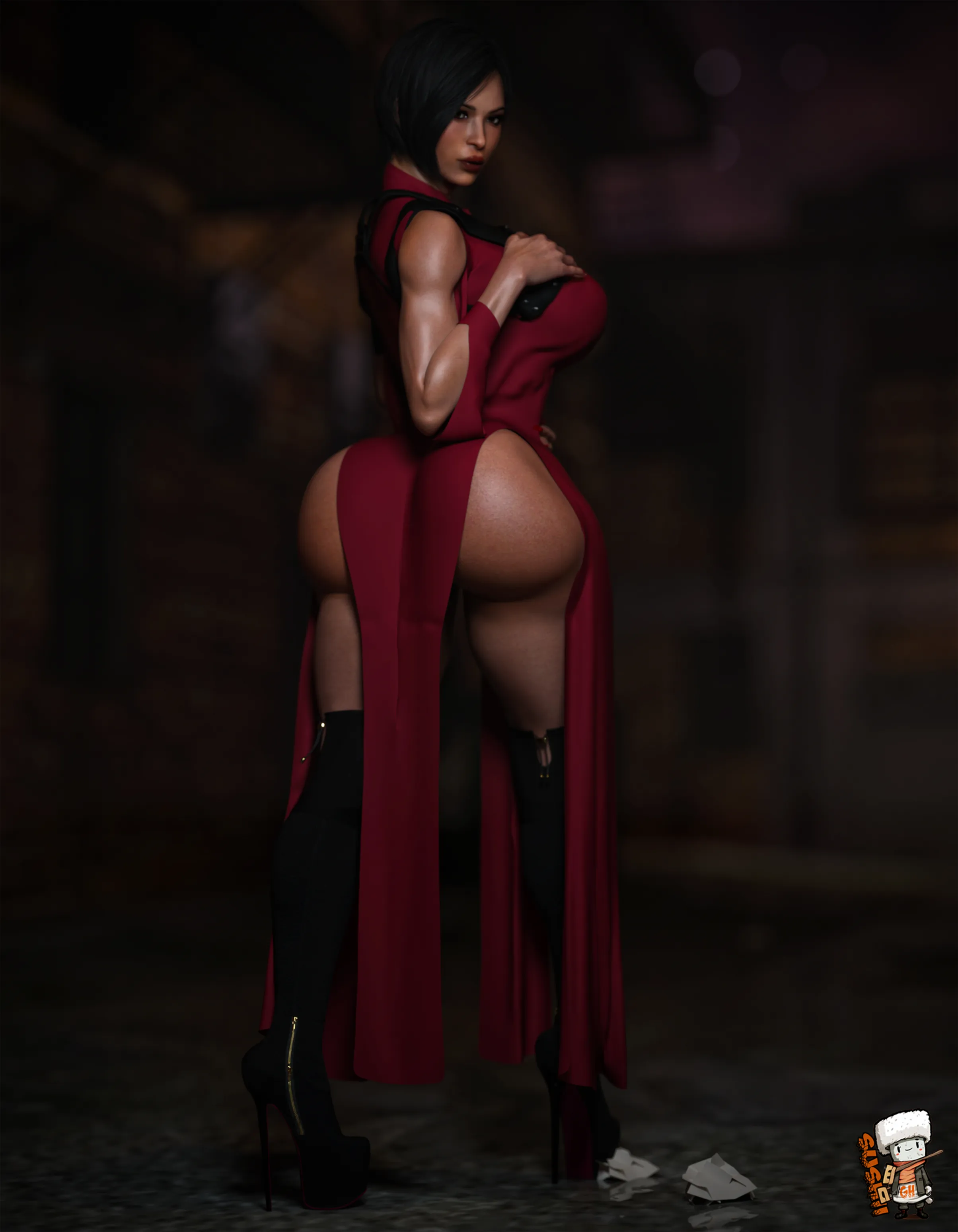 Residen Evil [GashouseSushiArt] - 3 . Residen Evil - Ada Wong [GashouseSushiArt] - Page 2