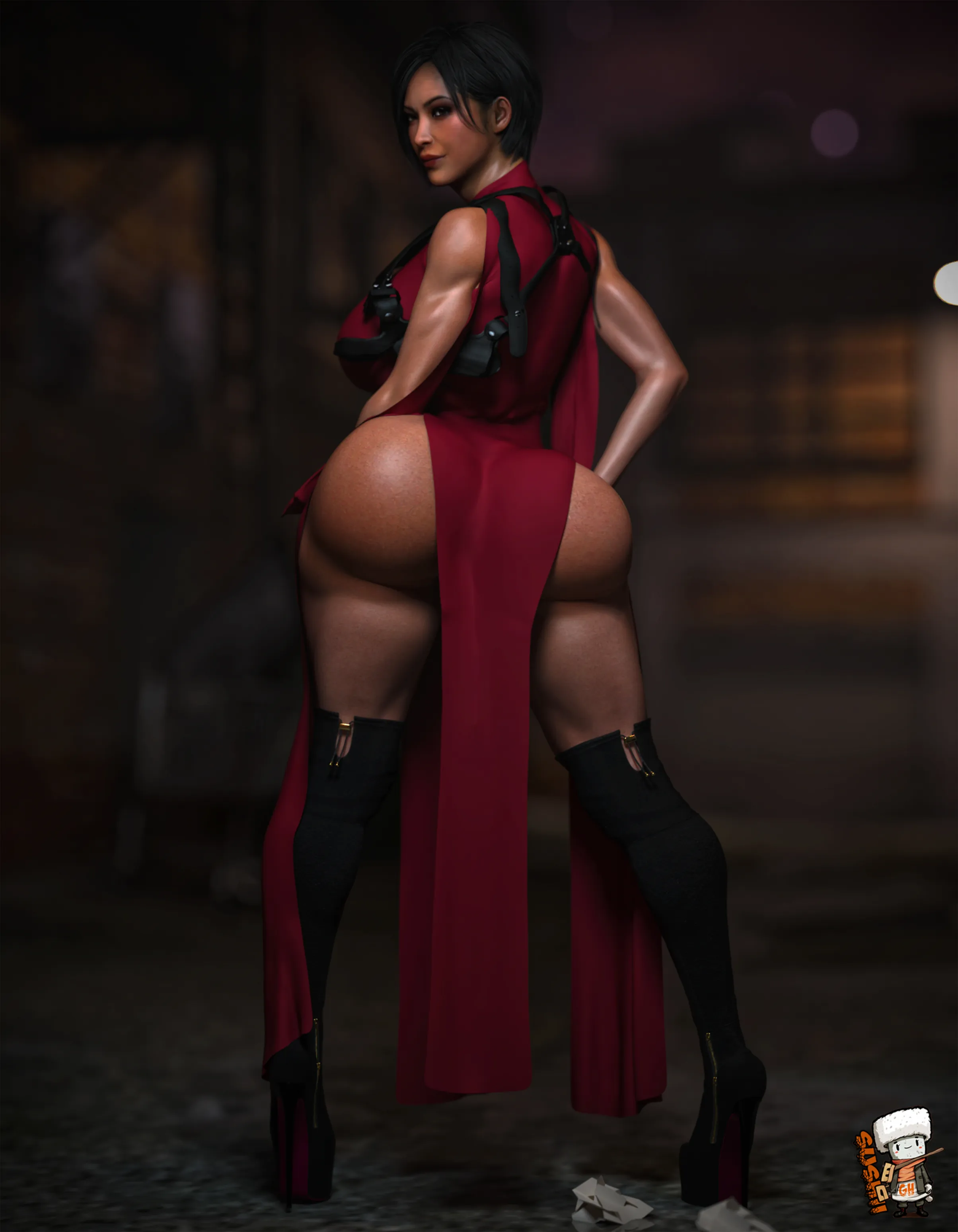 Residen Evil [GashouseSushiArt] - 3 . Residen Evil - Ada Wong [GashouseSushiArt] - Page 3