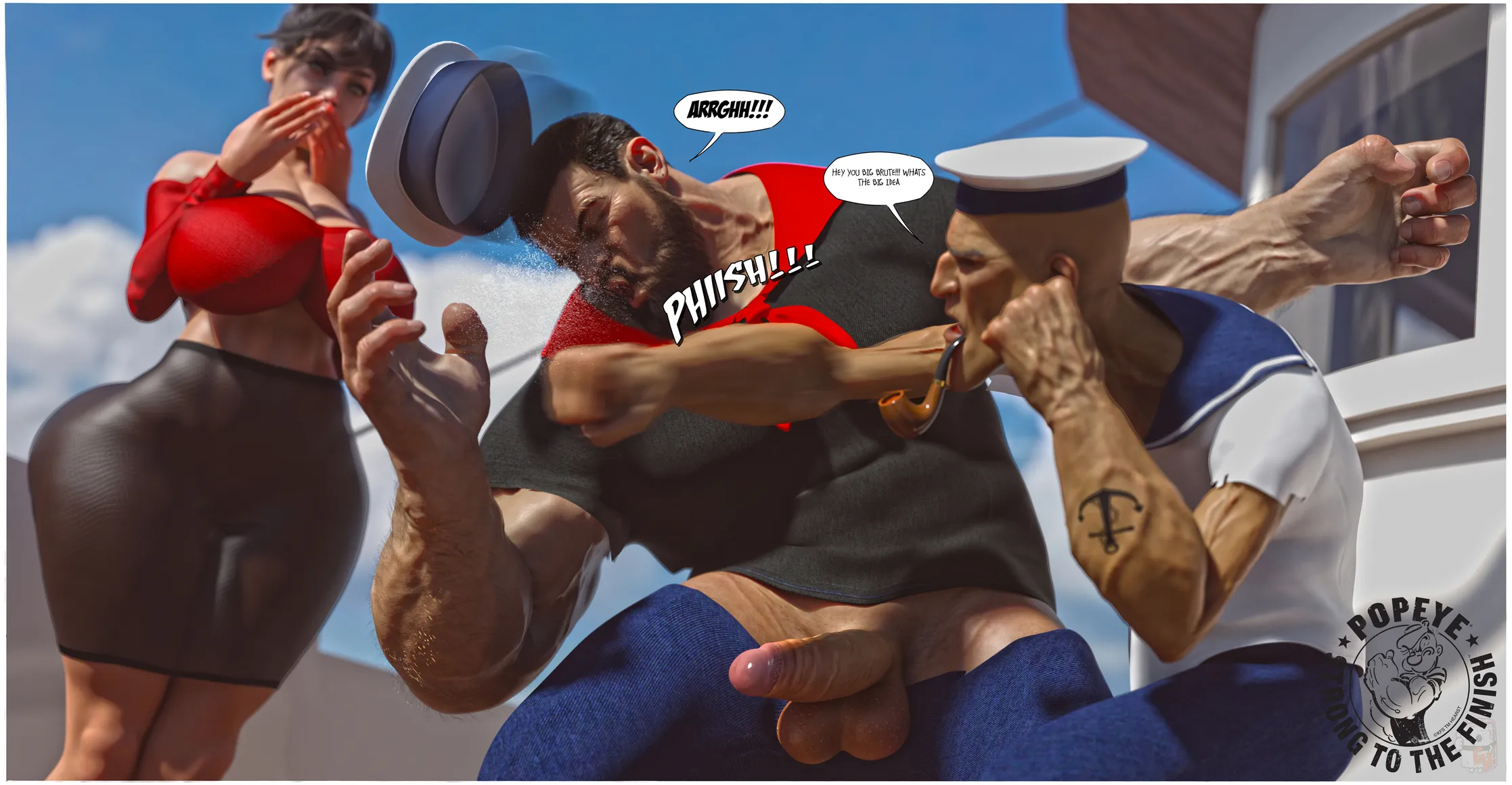 Strong to the Finish [GashouseSushiArt] - 1 . Strong to the Finish - Chapter 1 - Page 7