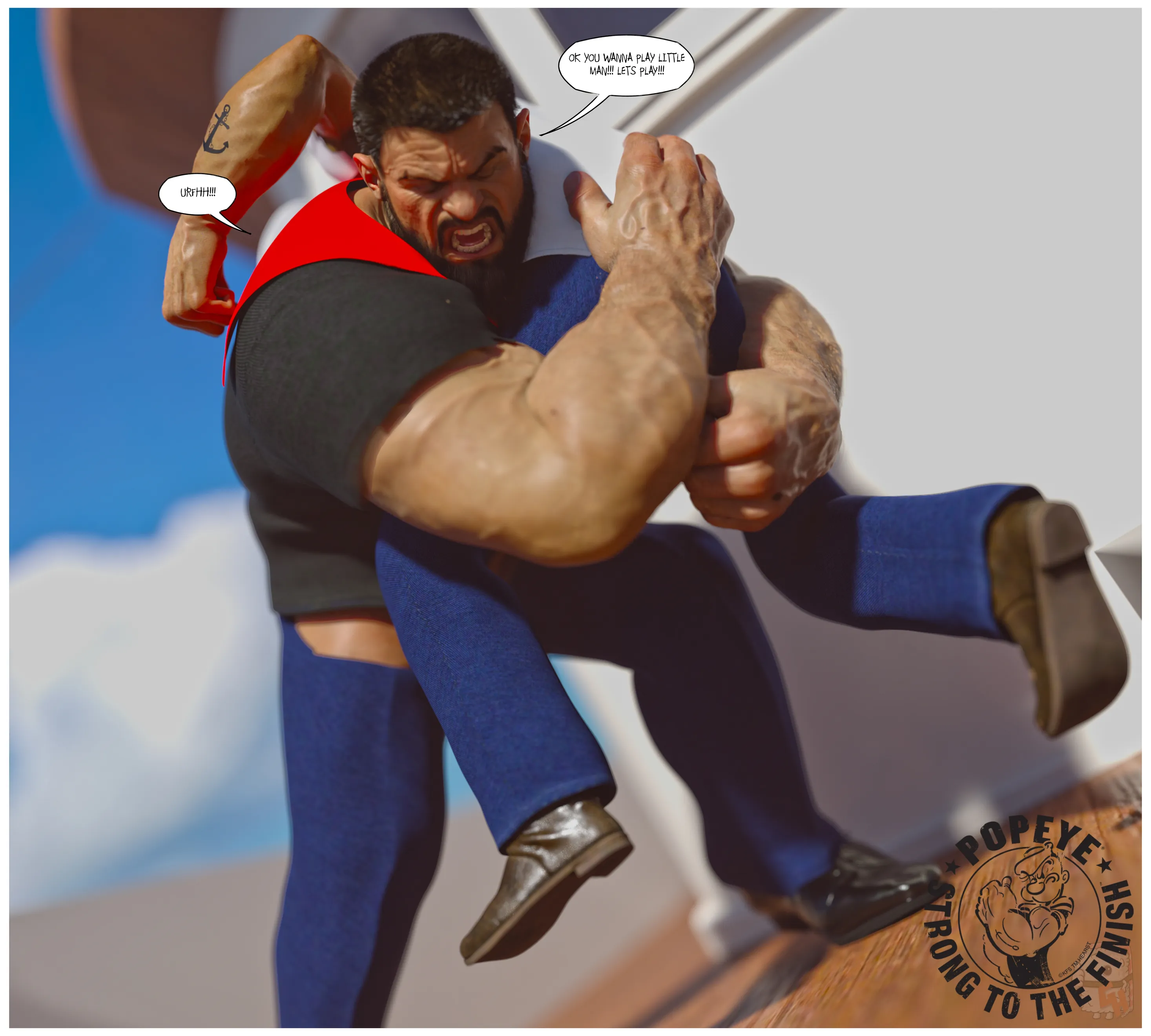 Strong to the Finish [GashouseSushiArt] - 1 . Strong to the Finish - Chapter 1 - Page 8