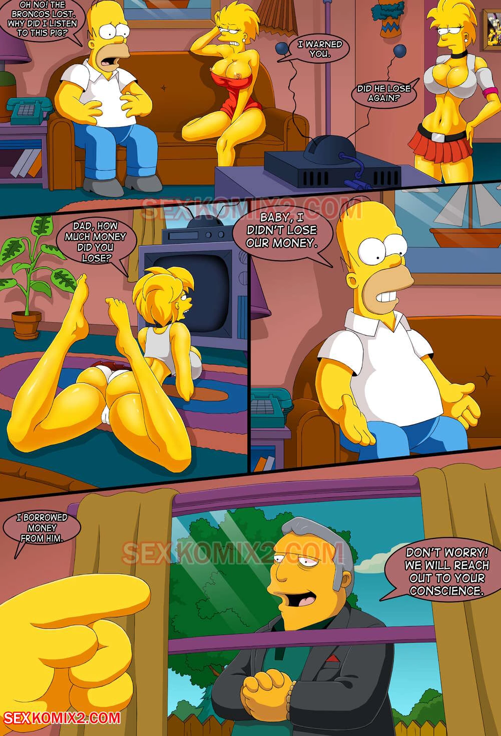 Simpsons – To the planet Orgasmo [Sexkomix2] - Simpsons - To the planet Orgasmo - Page 2