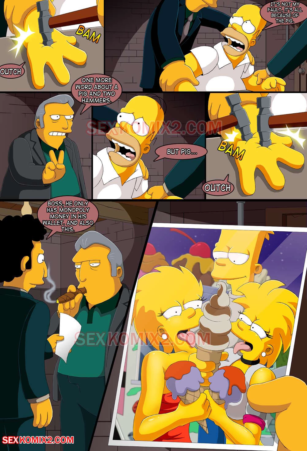Simpsons – To the planet Orgasmo [Sexkomix2] - Simpsons - To the planet Orgasmo - Page 3