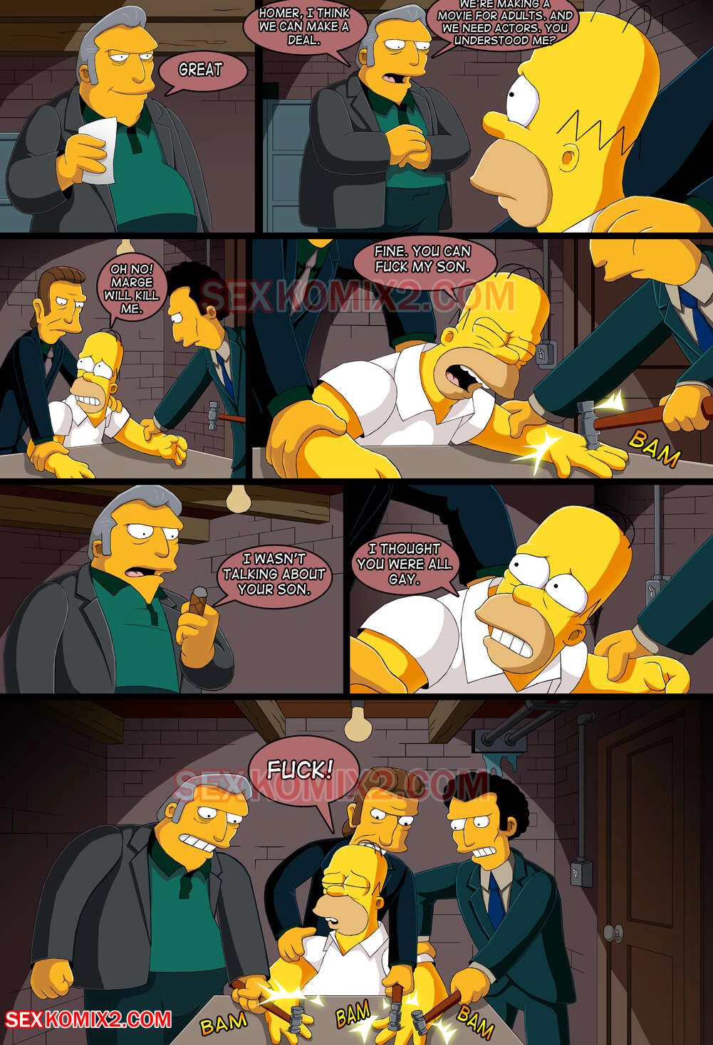 Simpsons – To the planet Orgasmo [Sexkomix2] - Simpsons - To the planet Orgasmo - Page 4