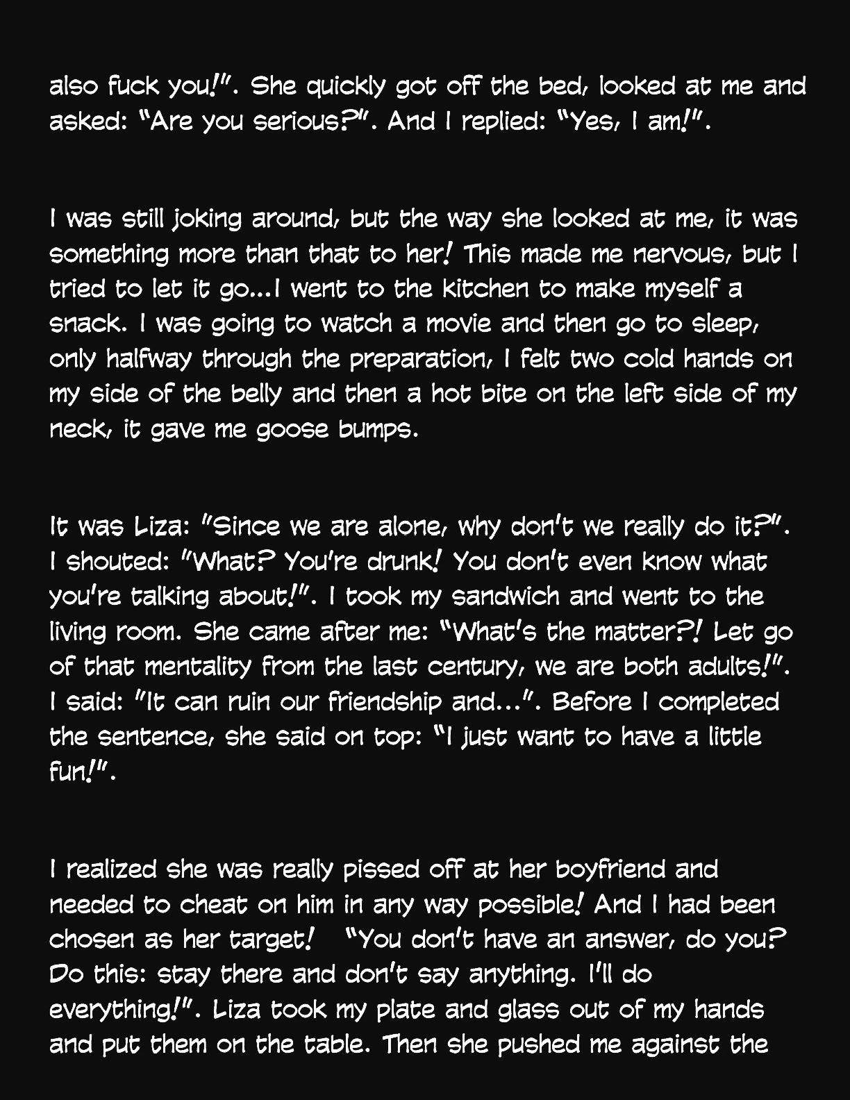 Animated Tales [WC | TF] - I CONSOLED MY SISTER, WHOSE BOYFRIEND HAD CHEATED ON HER - Page 4