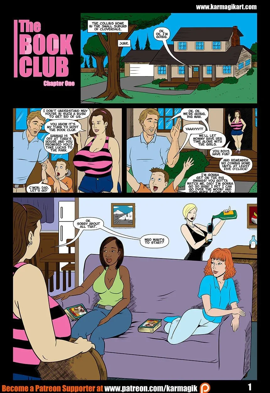 The Book Club [Karmagik] -  1 . The Book Club - Ch.001 - Page 5
