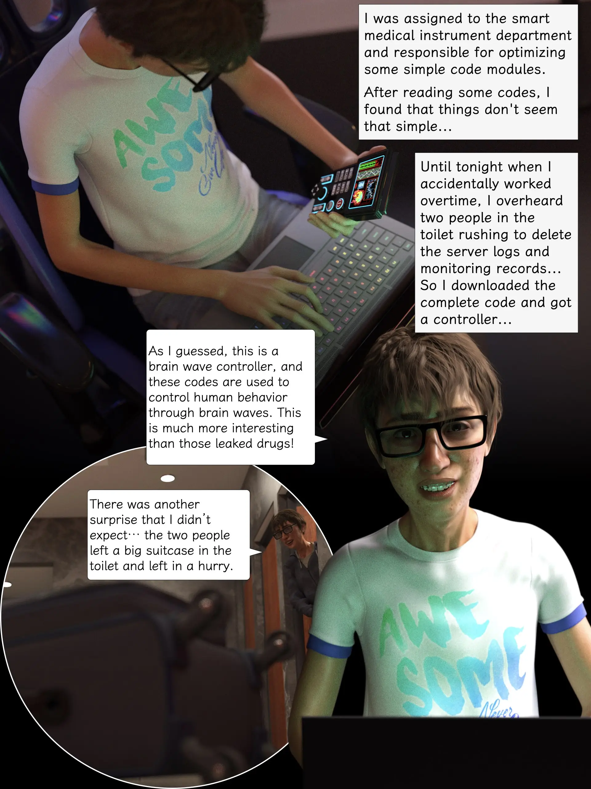 No Escape [Awe-some-ryan] - 2 . No Escape - Chapter 2 - Page 9