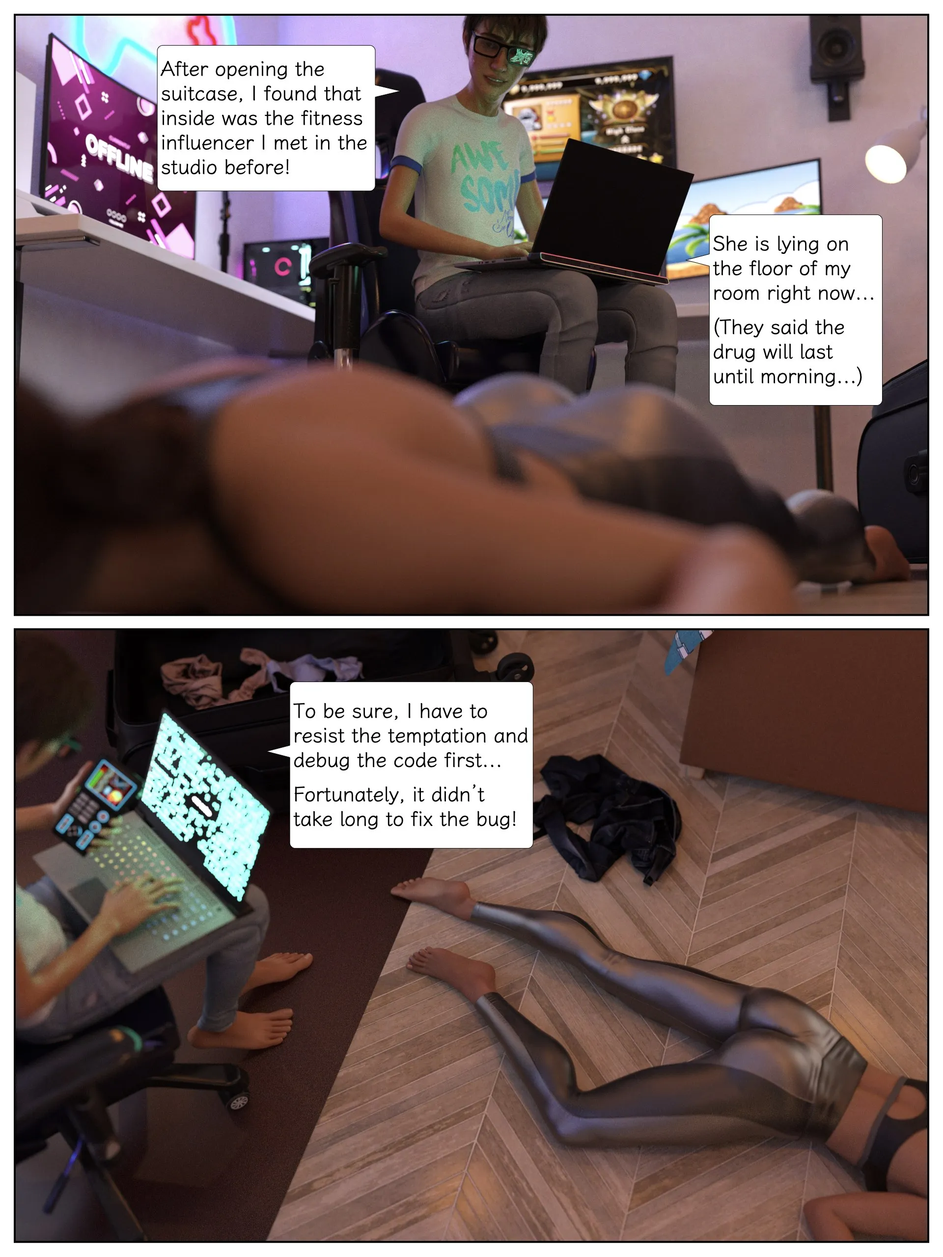 No Escape [Awe-some-ryan] - 2 . No Escape - Chapter 2 - Page 10