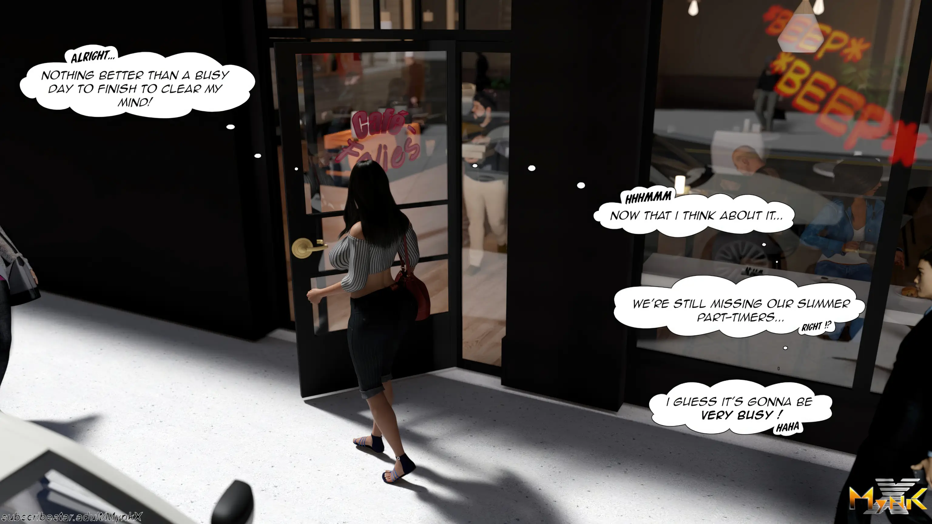 Cafe Folies [Mynk 3DX] - 4 . Cafe Folies - Chapter 4 [Mynk_3DX] - Page 86