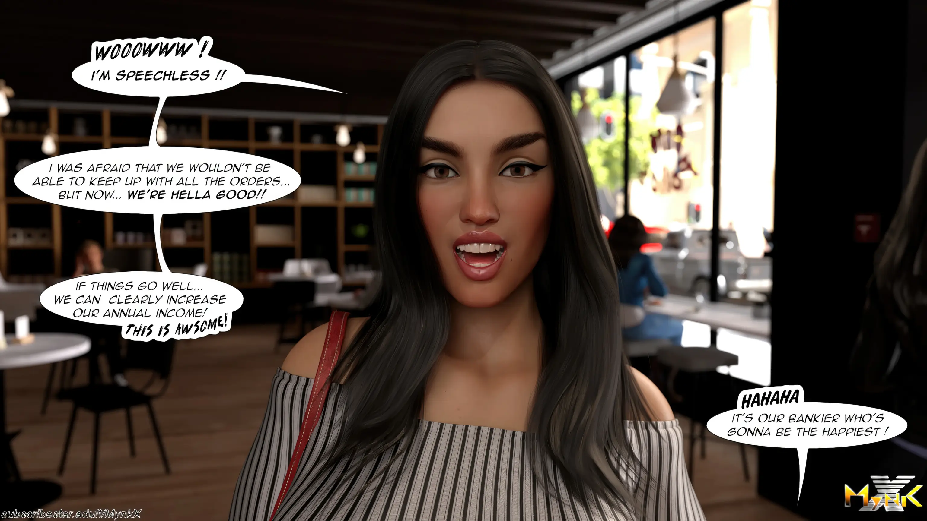 Cafe Folies [Mynk 3DX] - 4 . Cafe Folies - Chapter 4 [Mynk_3DX] - Page 91