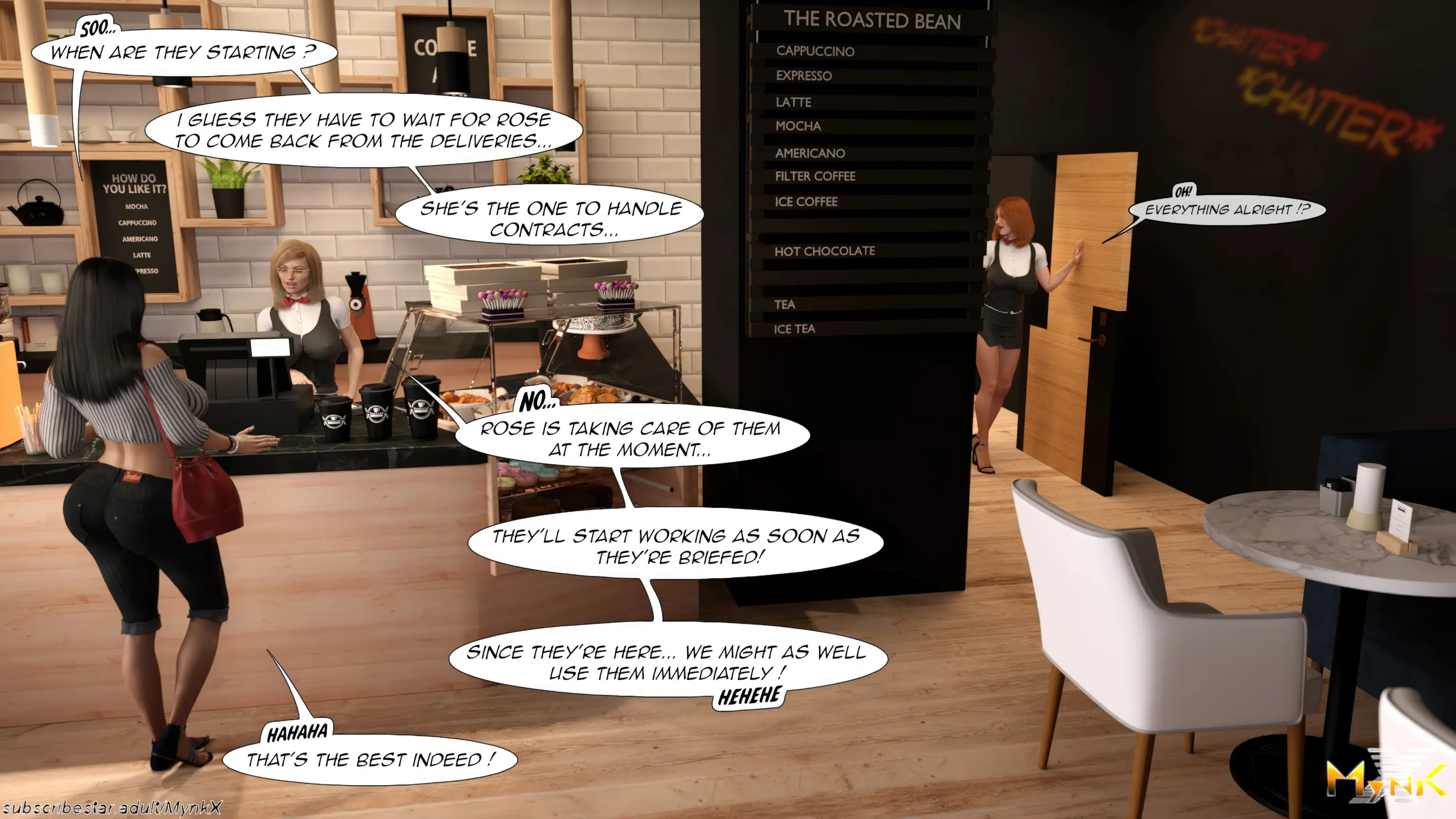 Cafe Folies [Mynk 3DX] - 4 . Cafe Folies - Chapter 4 [Mynk_3DX] - Page 92