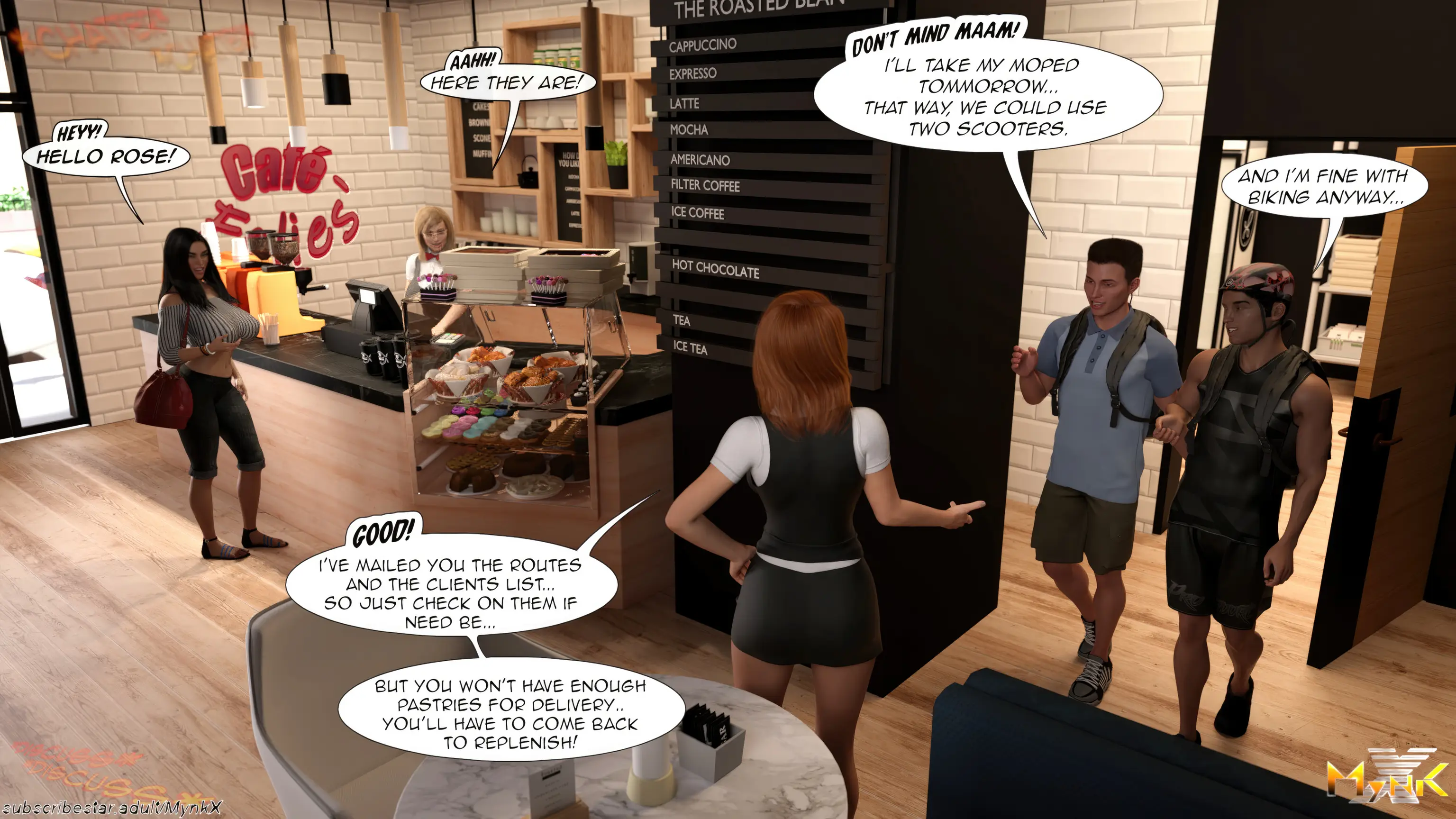 Cafe Folies [Mynk 3DX] - 4 . Cafe Folies - Chapter 4 [Mynk_3DX] - Page 95