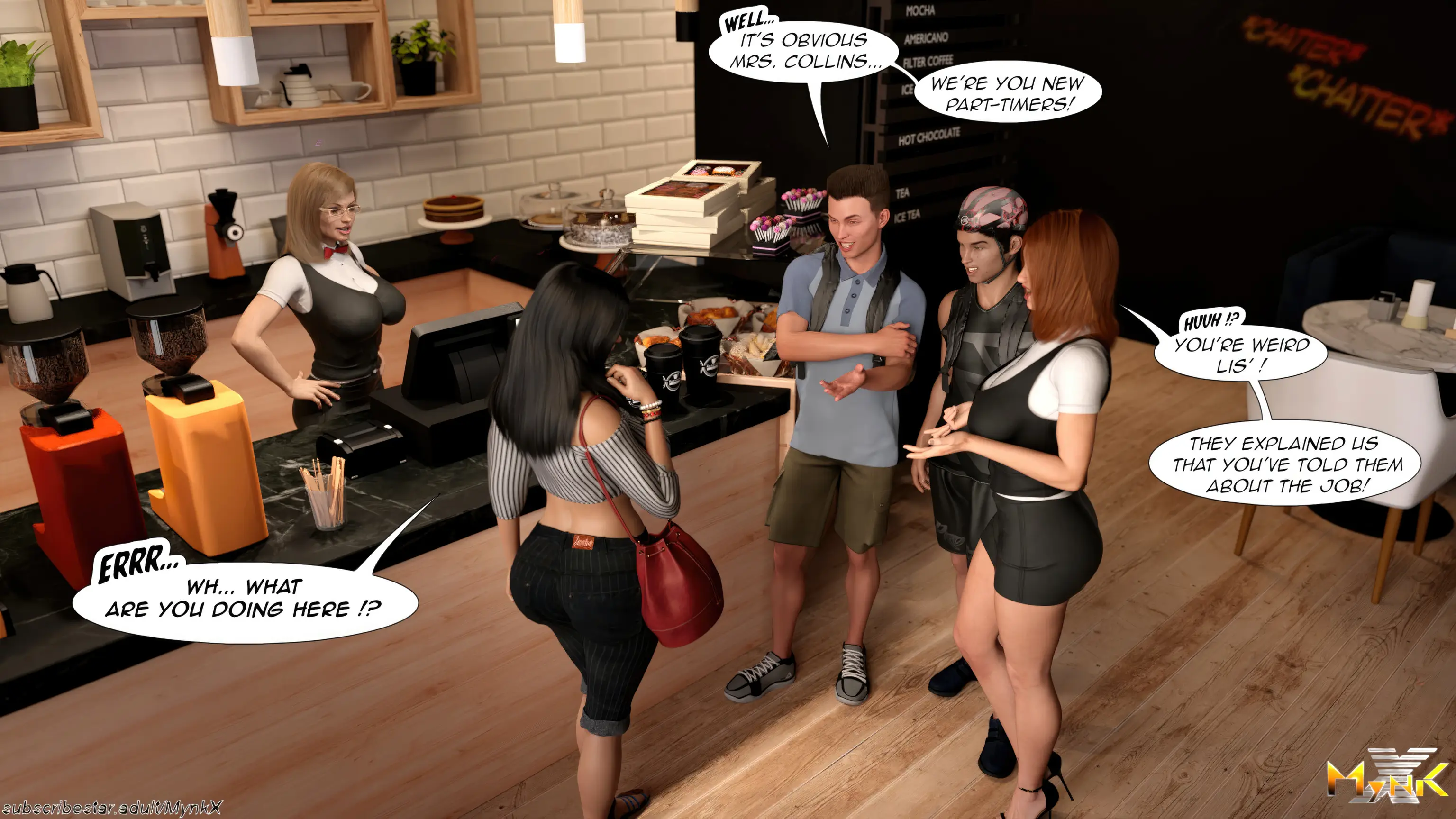 Cafe Folies [Mynk 3DX] - 4 . Cafe Folies - Chapter 4 [Mynk_3DX] - Page 98