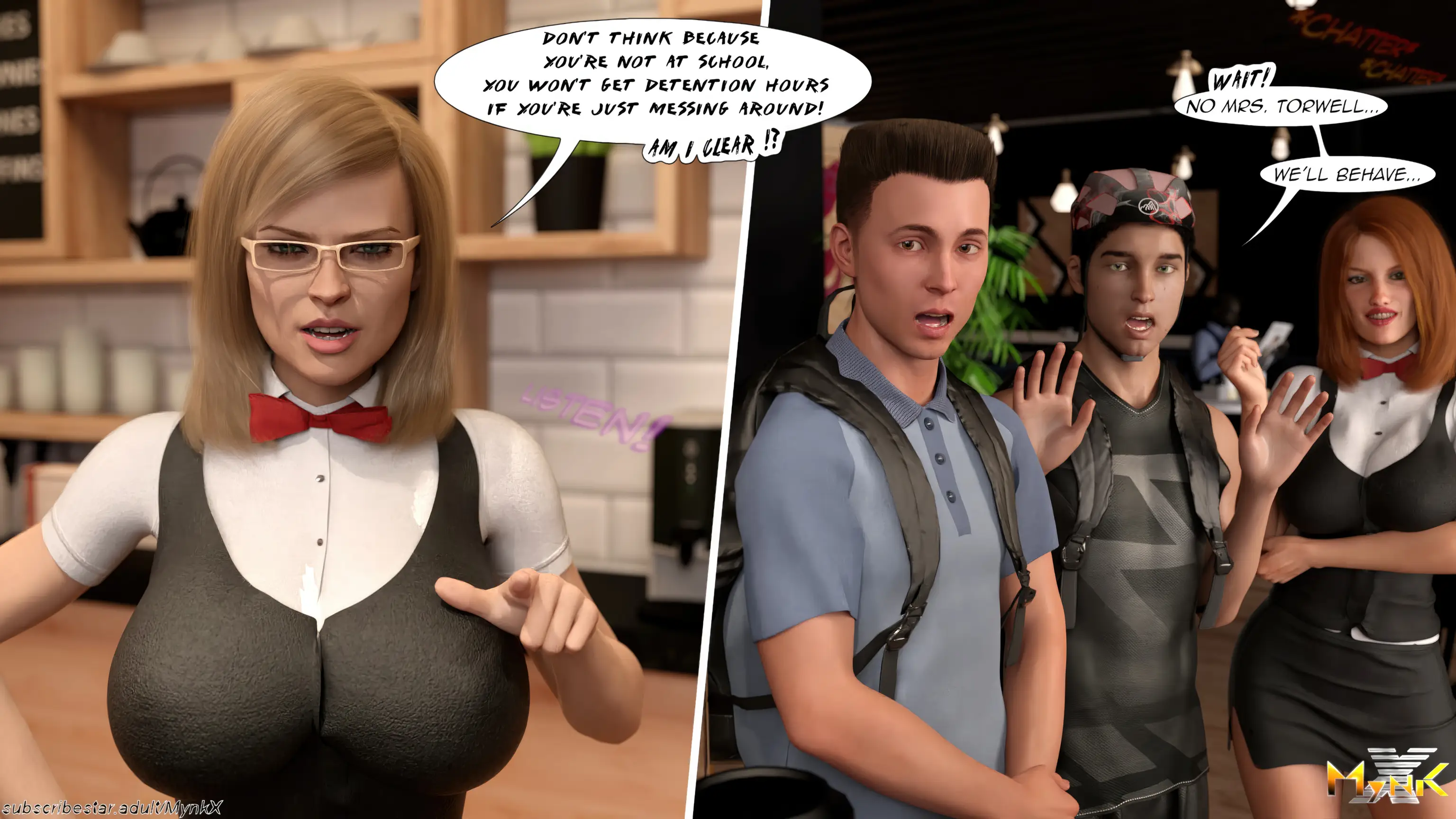 Cafe Folies [Mynk 3DX] - 4 . Cafe Folies - Chapter 4 [Mynk_3DX] - Page 104