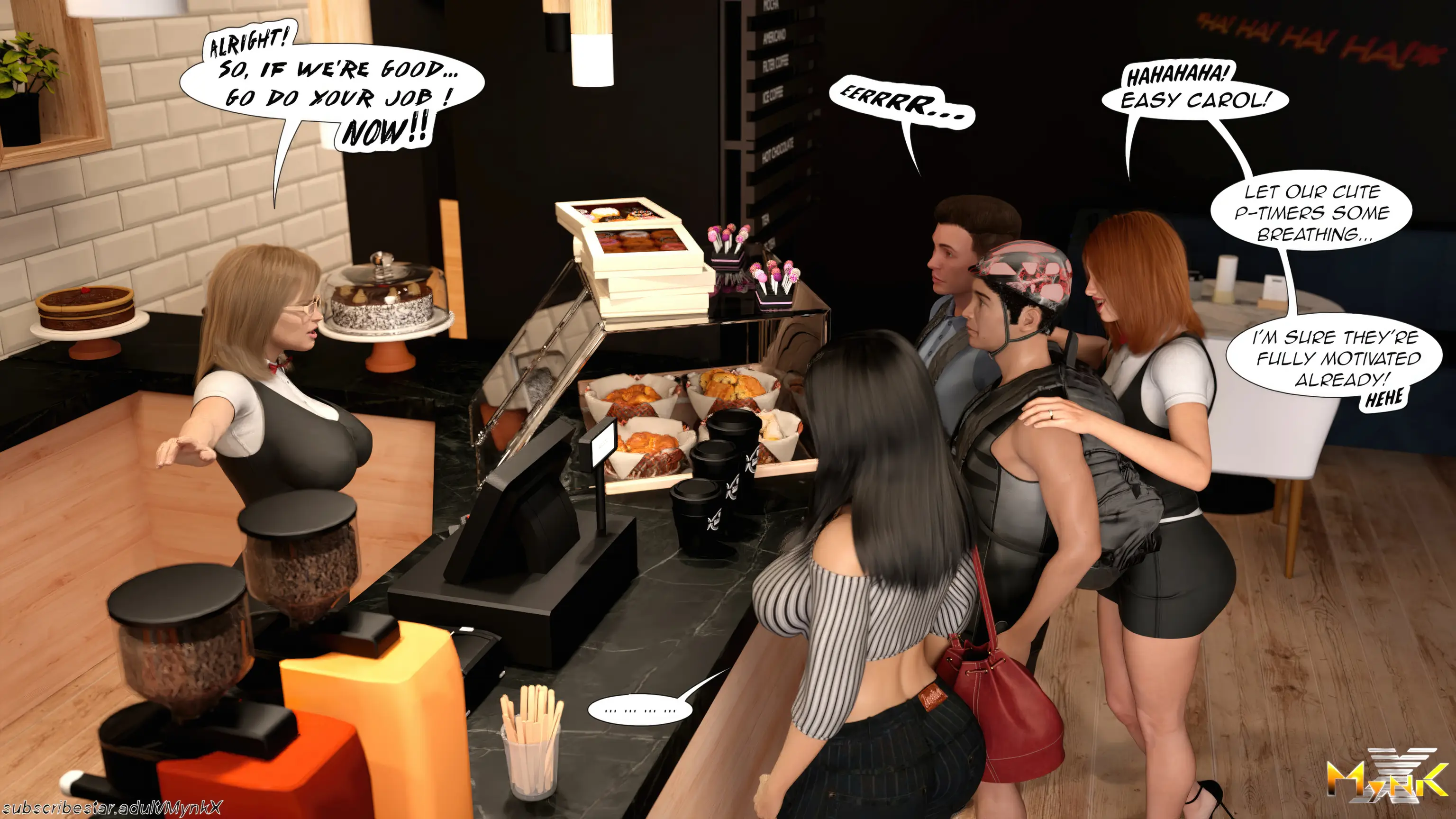 Cafe Folies [Mynk 3DX] - 4 . Cafe Folies - Chapter 4 [Mynk_3DX] - Page 107