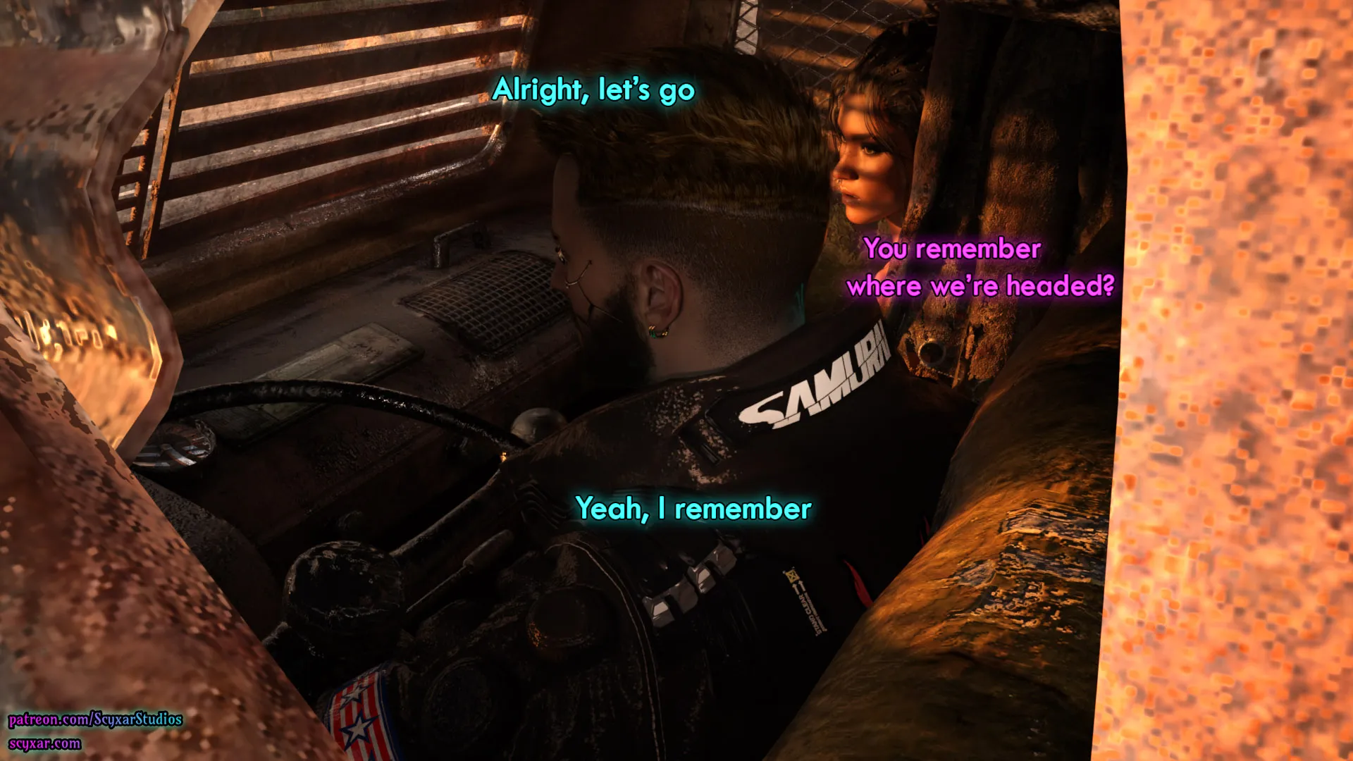 Once You Go Black, You Never Go Back (Cyberpunk) - 2 . Once You Go Black, You Never Go Back - Chapter 2 [Scyxar Studios] - Page 19