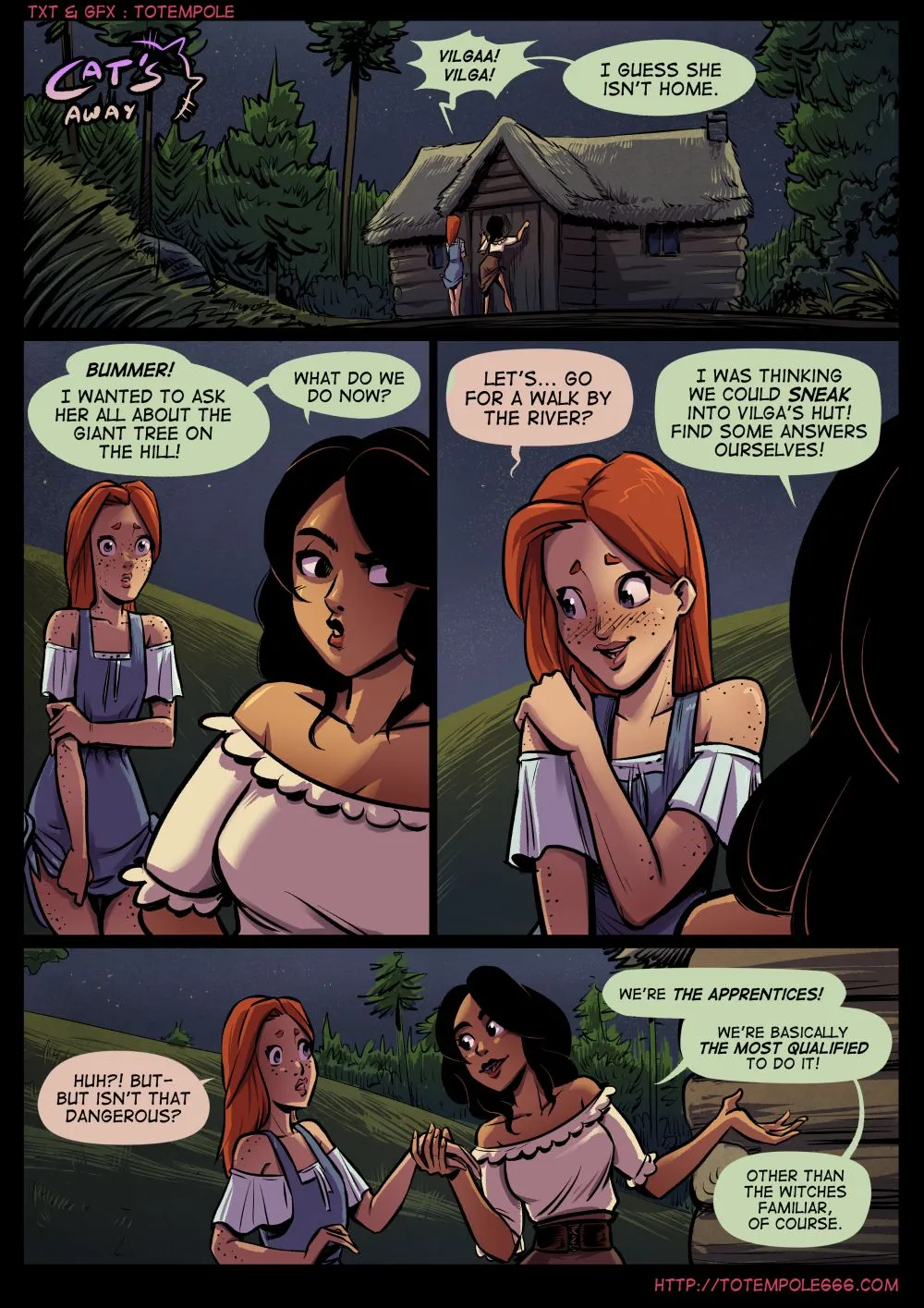 The Cummoner - 20 . The Cummoner - Chapter 20 - Cat's Away [Totempole] - Page 2