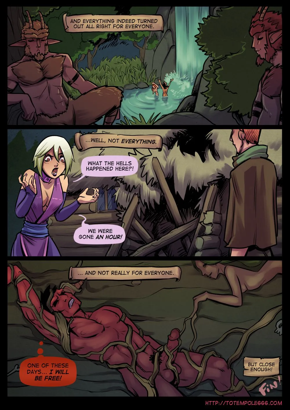The Cummoner - 20 . The Cummoner - Chapter 20 - Cat's Away [Totempole] - Page 37