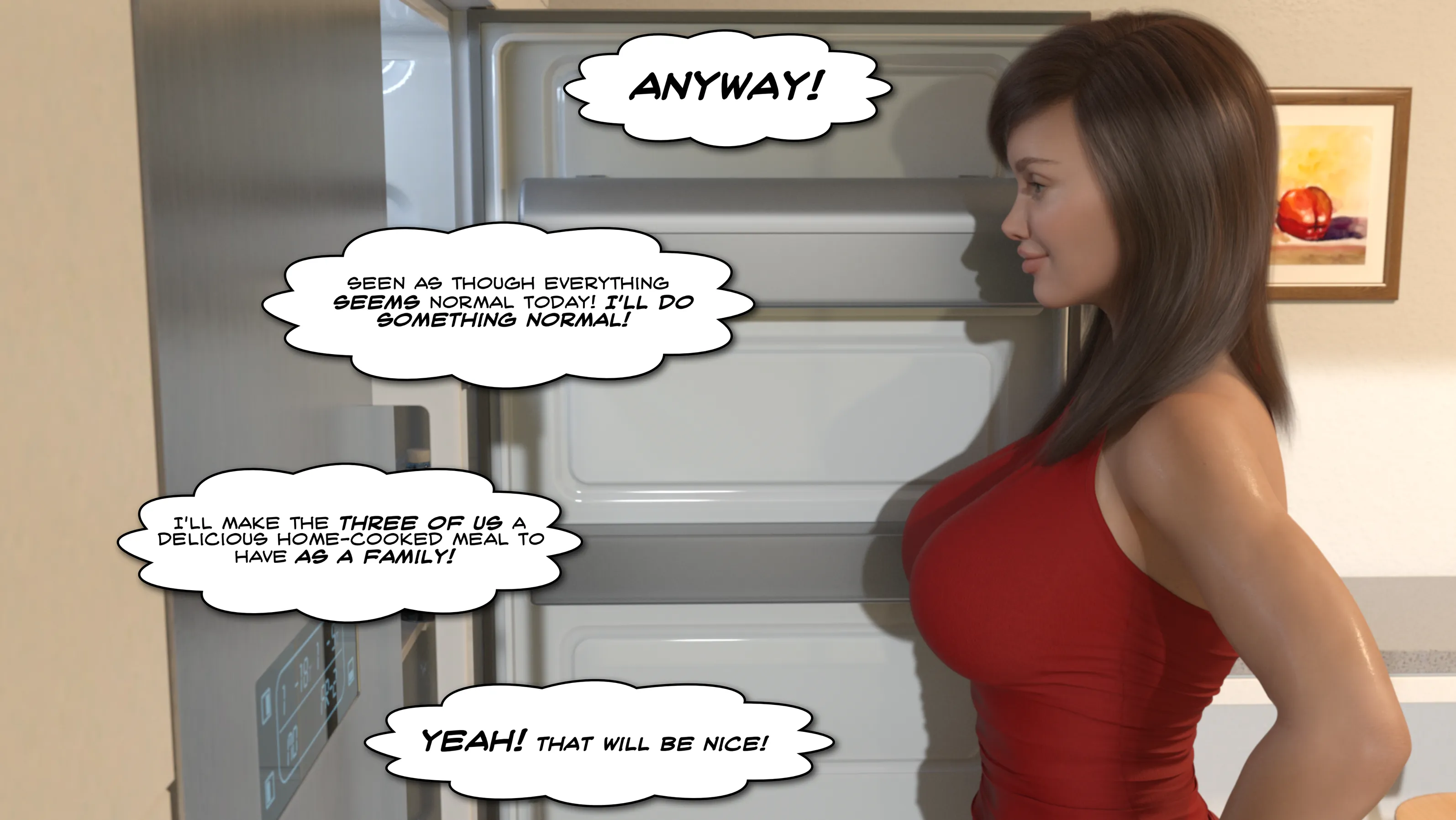 Wicked Pervert with a Big Cock! - 3 . Wicked Pervert with a Big Cock! - Chapter 3 [3DK-x] - Page 4