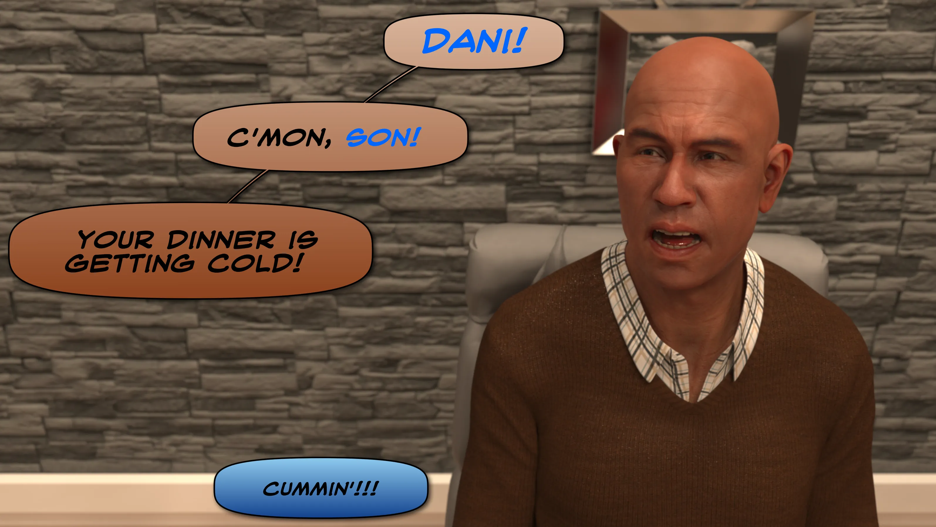 Wicked Pervert with a Big Cock! - 3 . Wicked Pervert with a Big Cock! - Chapter 3 [3DK-x] - Page 7