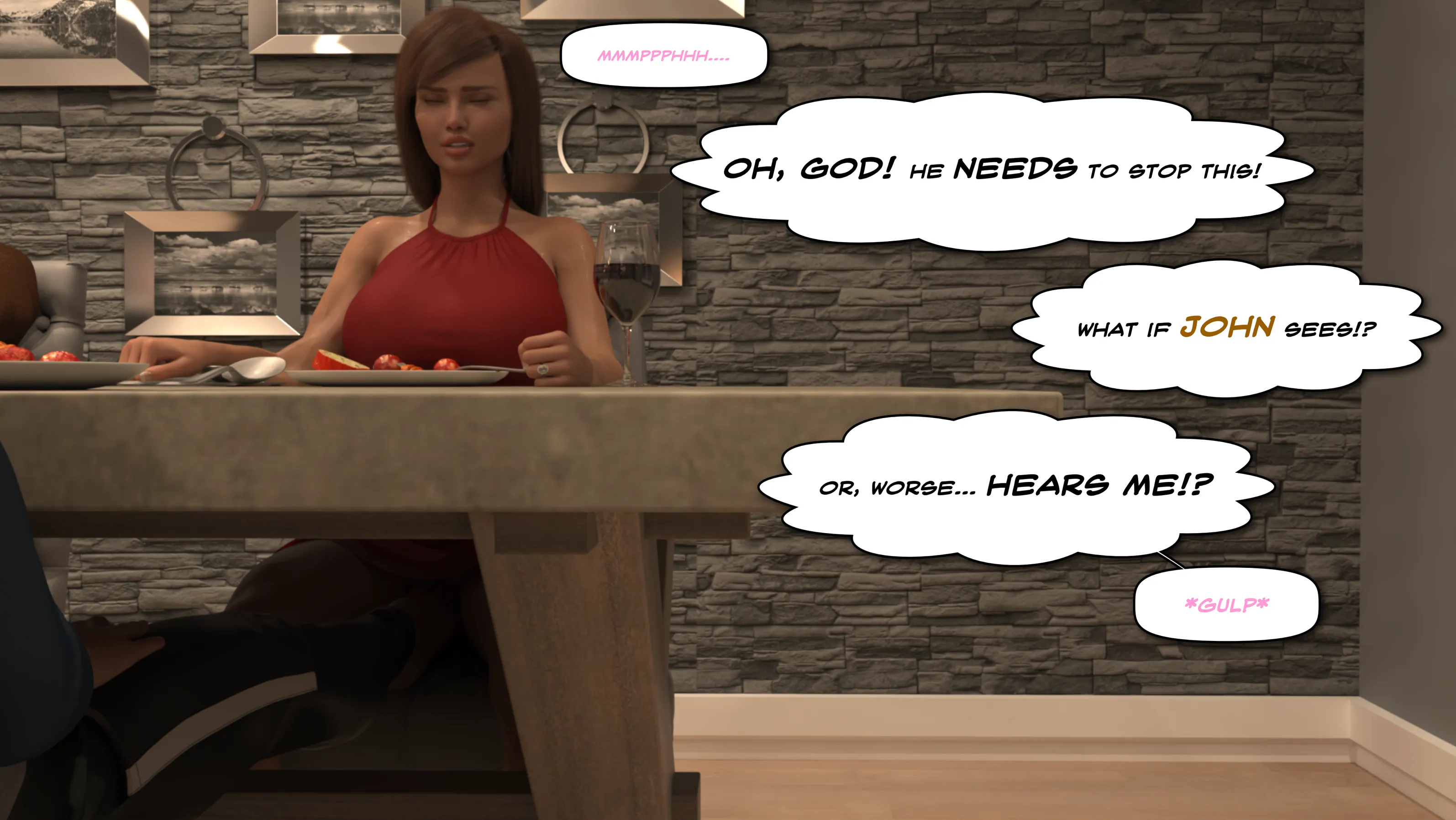 Wicked Pervert with a Big Cock! - 3 . Wicked Pervert with a Big Cock! - Chapter 3 [3DK-x] - Page 21