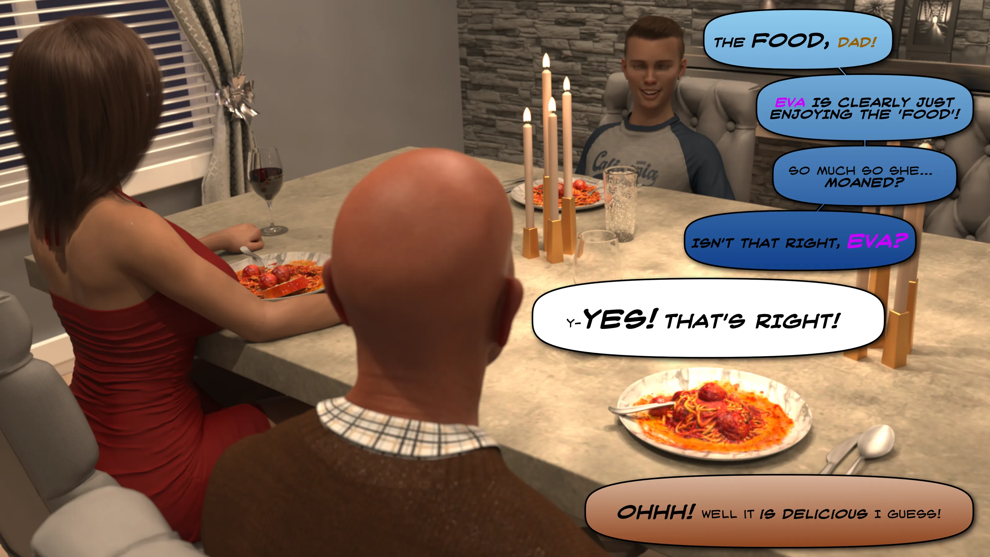 Wicked Pervert with a Big Cock! - 3 . Wicked Pervert with a Big Cock! - Chapter 3 [3DK-x] - Page 27