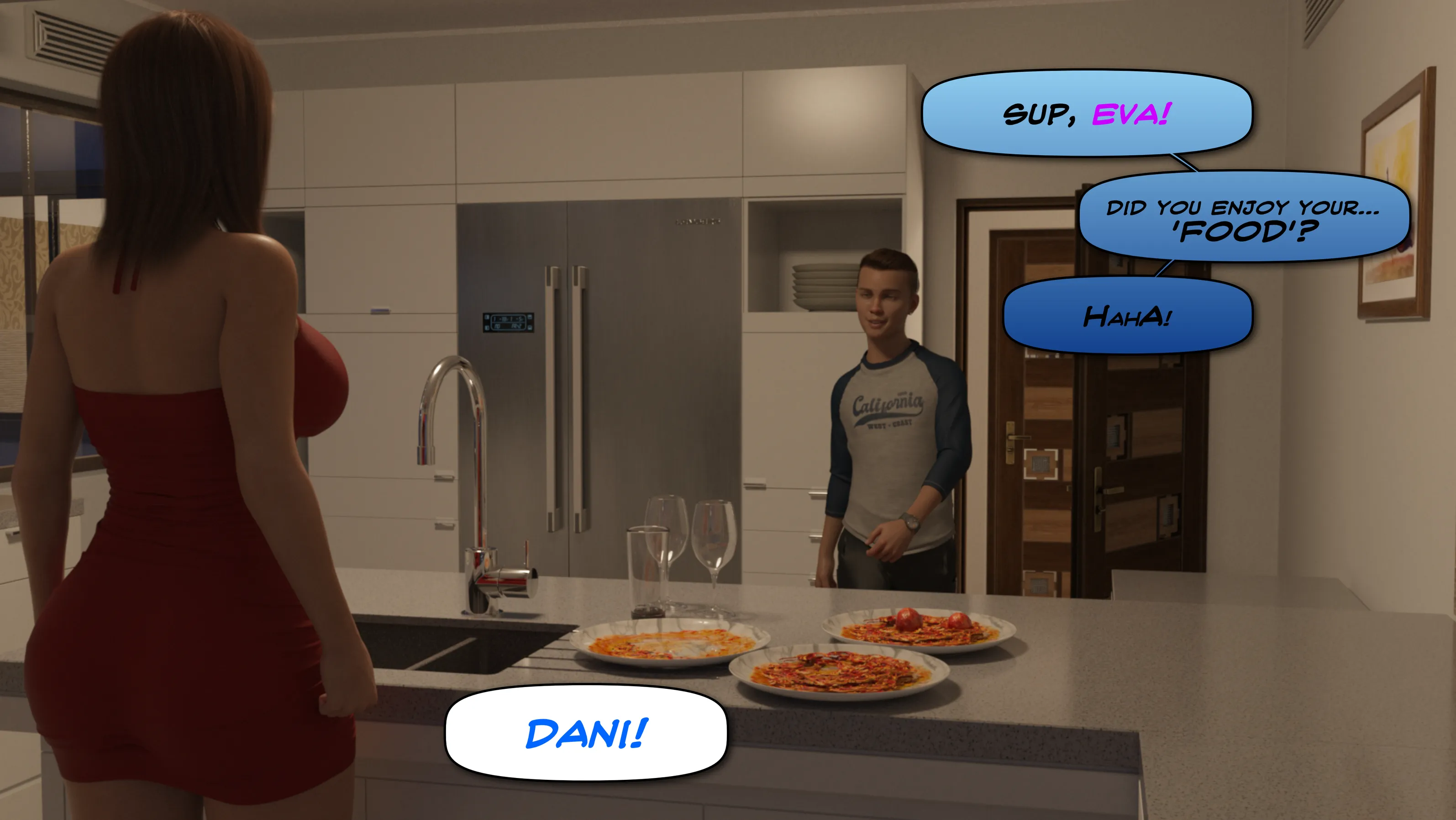 Wicked Pervert with a Big Cock! - 3 . Wicked Pervert with a Big Cock! - Chapter 3 [3DK-x] - Page 35