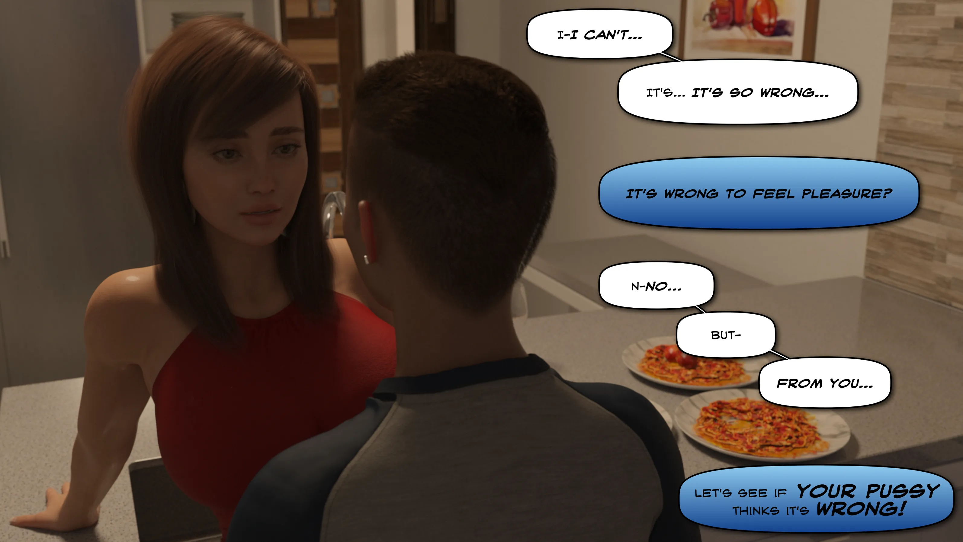 Wicked Pervert with a Big Cock! - 3 . Wicked Pervert with a Big Cock! - Chapter 3 [3DK-x] - Page 39