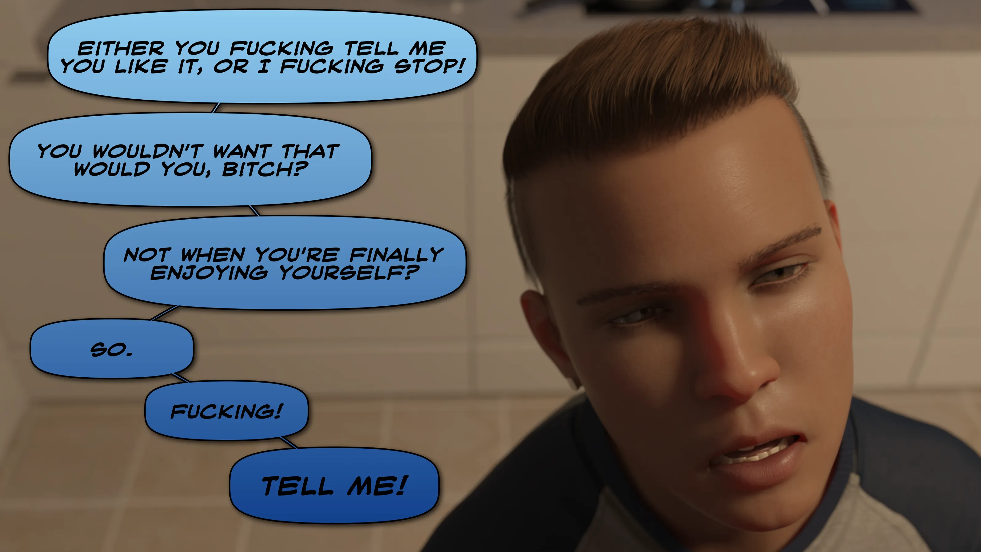 Wicked Pervert with a Big Cock! - 3 . Wicked Pervert with a Big Cock! - Chapter 3 [3DK-x] - Page 53