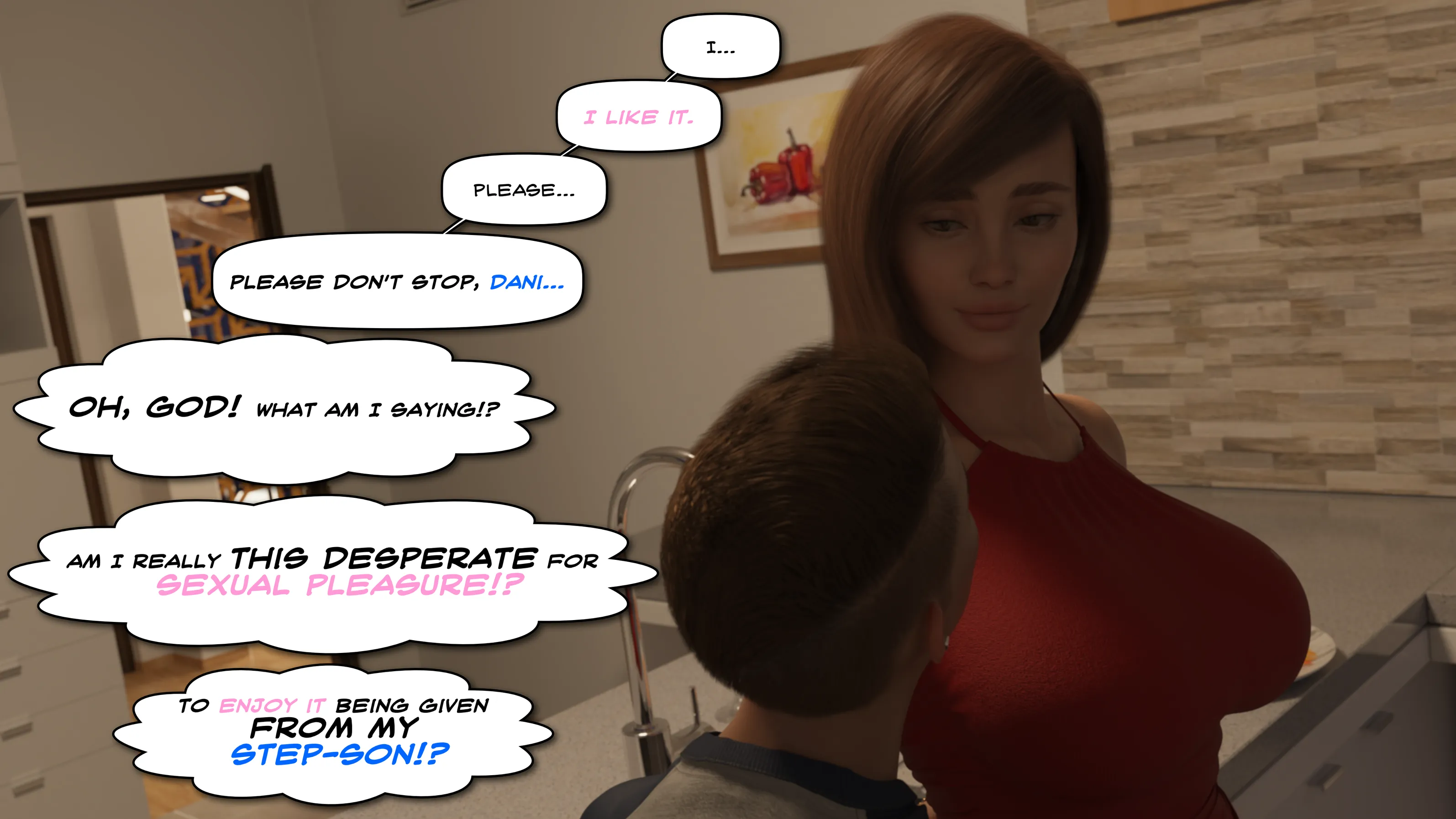 Wicked Pervert with a Big Cock! - 3 . Wicked Pervert with a Big Cock! - Chapter 3 [3DK-x] - Page 55