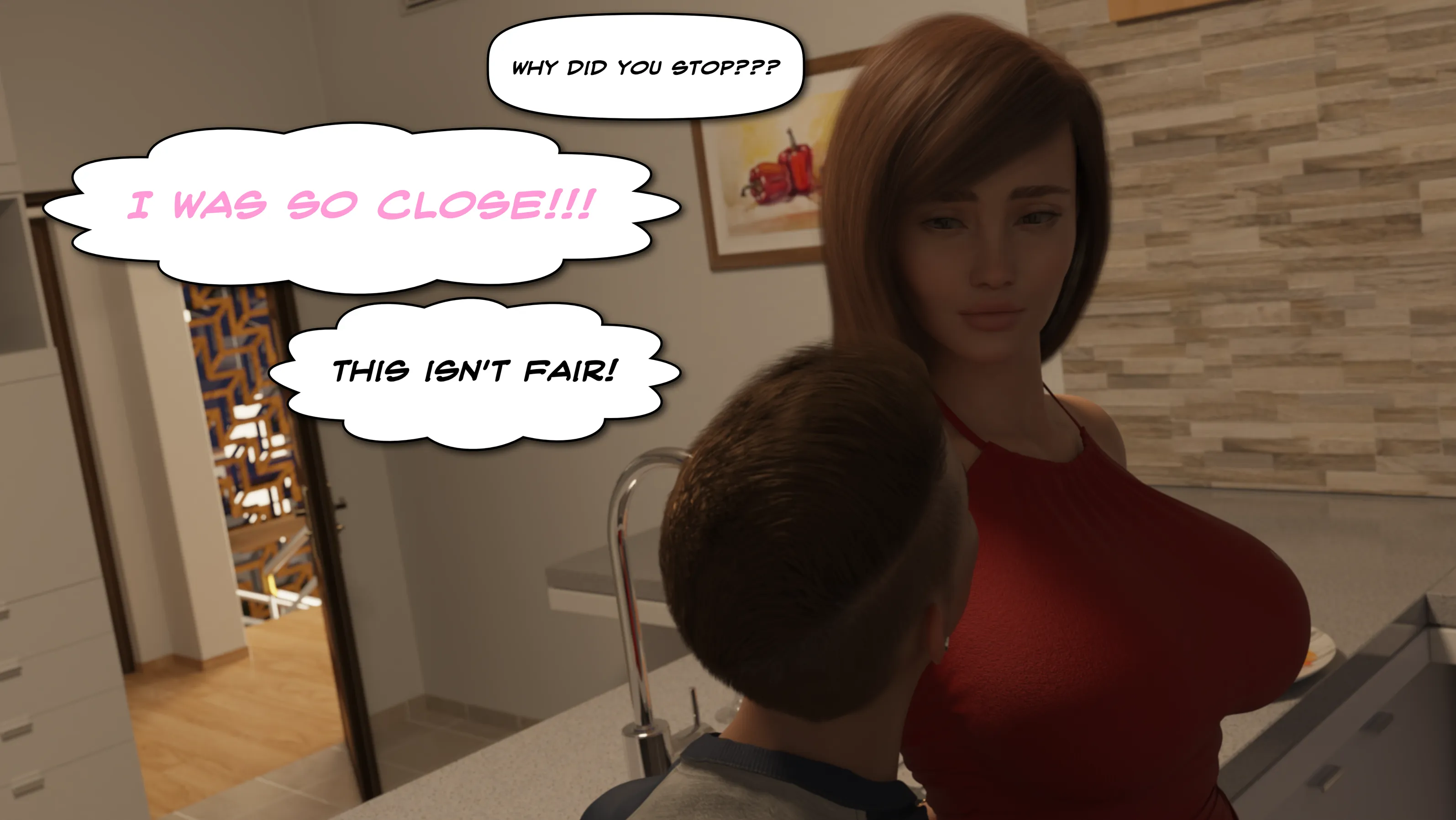 Wicked Pervert with a Big Cock! - 3 . Wicked Pervert with a Big Cock! - Chapter 3 [3DK-x] - Page 63
