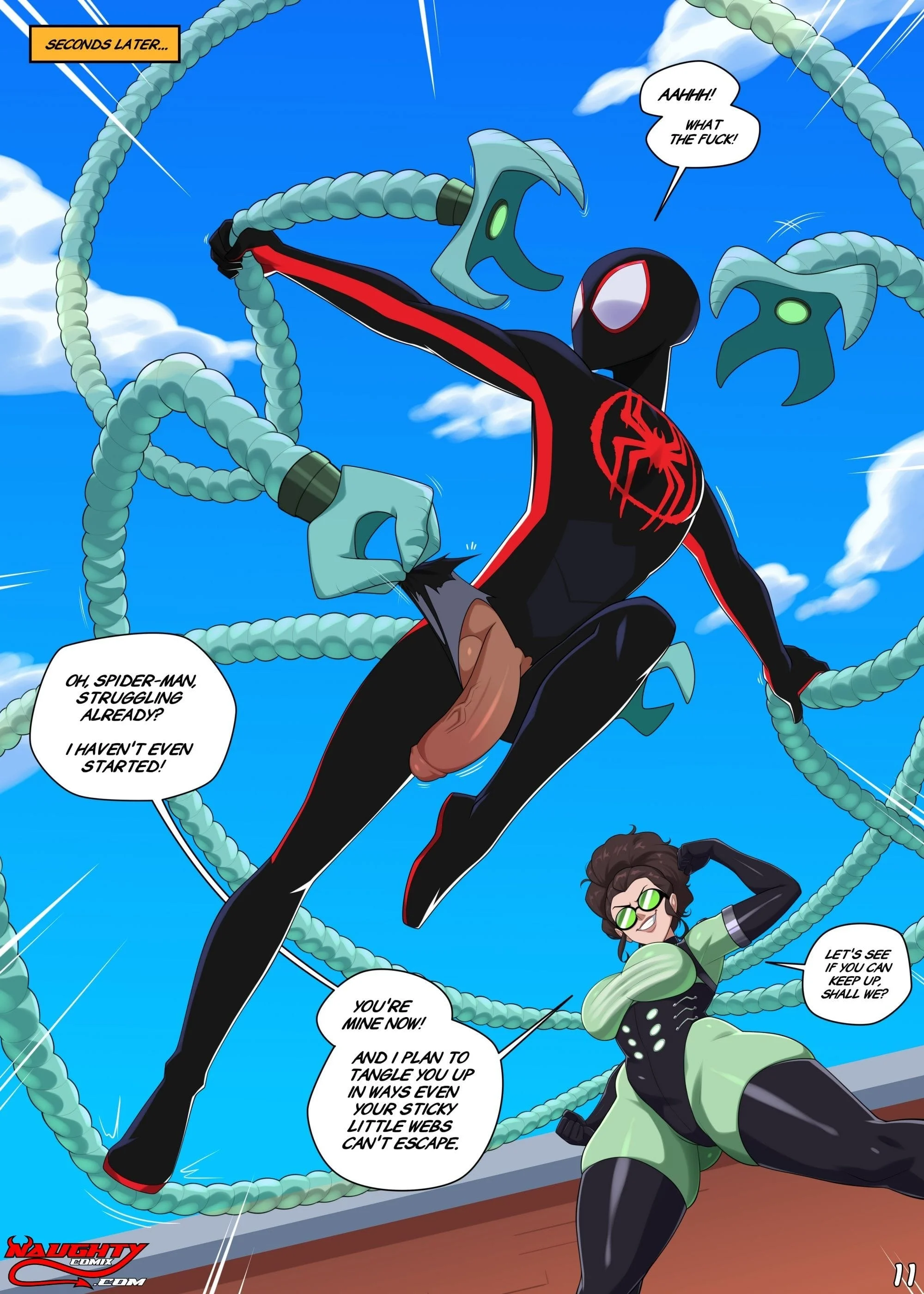The Perverted Spider-Man (Spider-Man) - 1 . The Perverted Spider-Man - Chapter 1 [Parvad , NaughtyComix] - Page 11