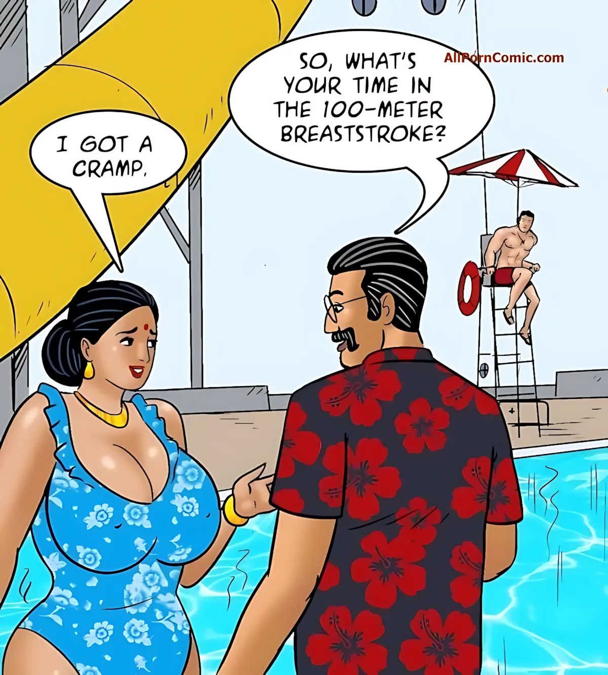 Velamma All Episodes Comics - 100.2 . Velamma - Episode 100 - Part 2 - The Love Boat - Page 6