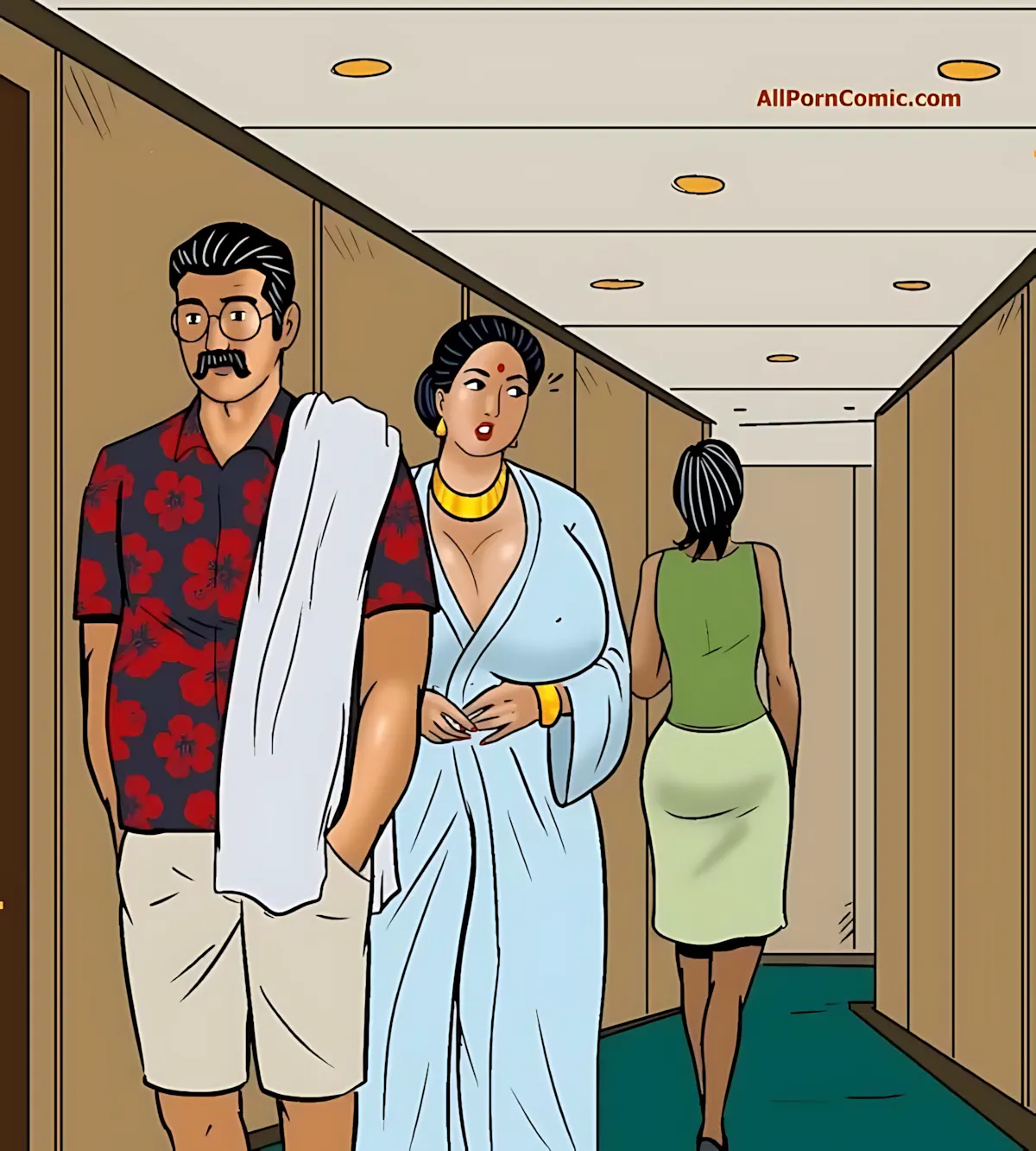 Velamma All Episodes Comics - 100.2 . Velamma - Episode 100 - Part 2 - The Love Boat - Page 8