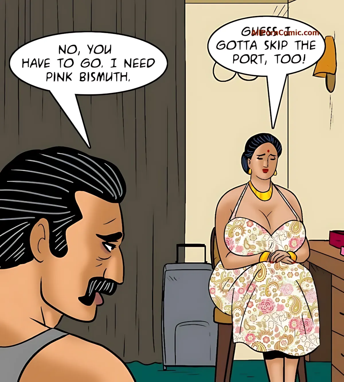 Velamma All Episodes Comics - 100.2 . Velamma - Episode 100 - Part 2 - The Love Boat - Page 15