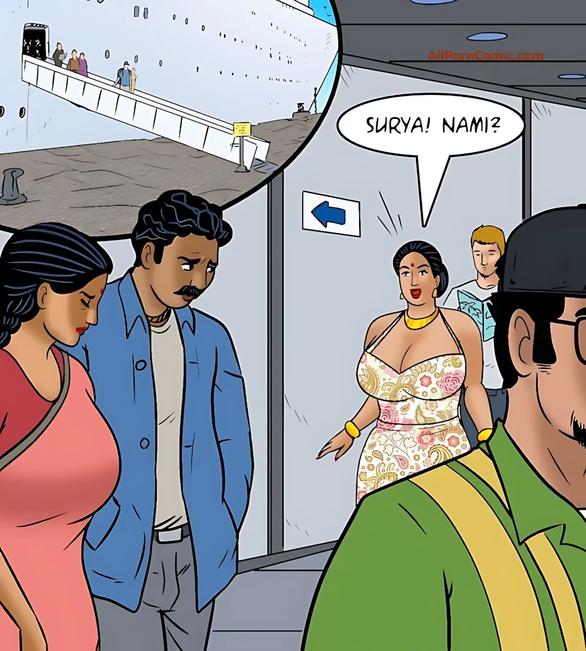Velamma All Episodes Comics - 100.2 . Velamma - Episode 100 - Part 2 - The Love Boat - Page 17